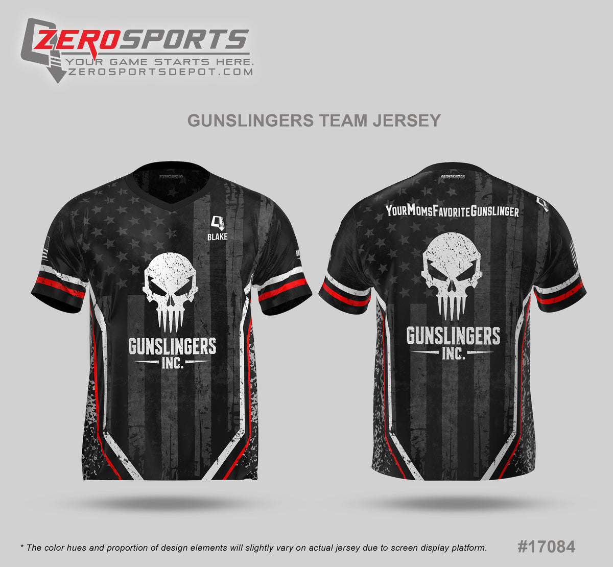 Gunslingers Inc Team Jersey Project Bundle (9pcs)
