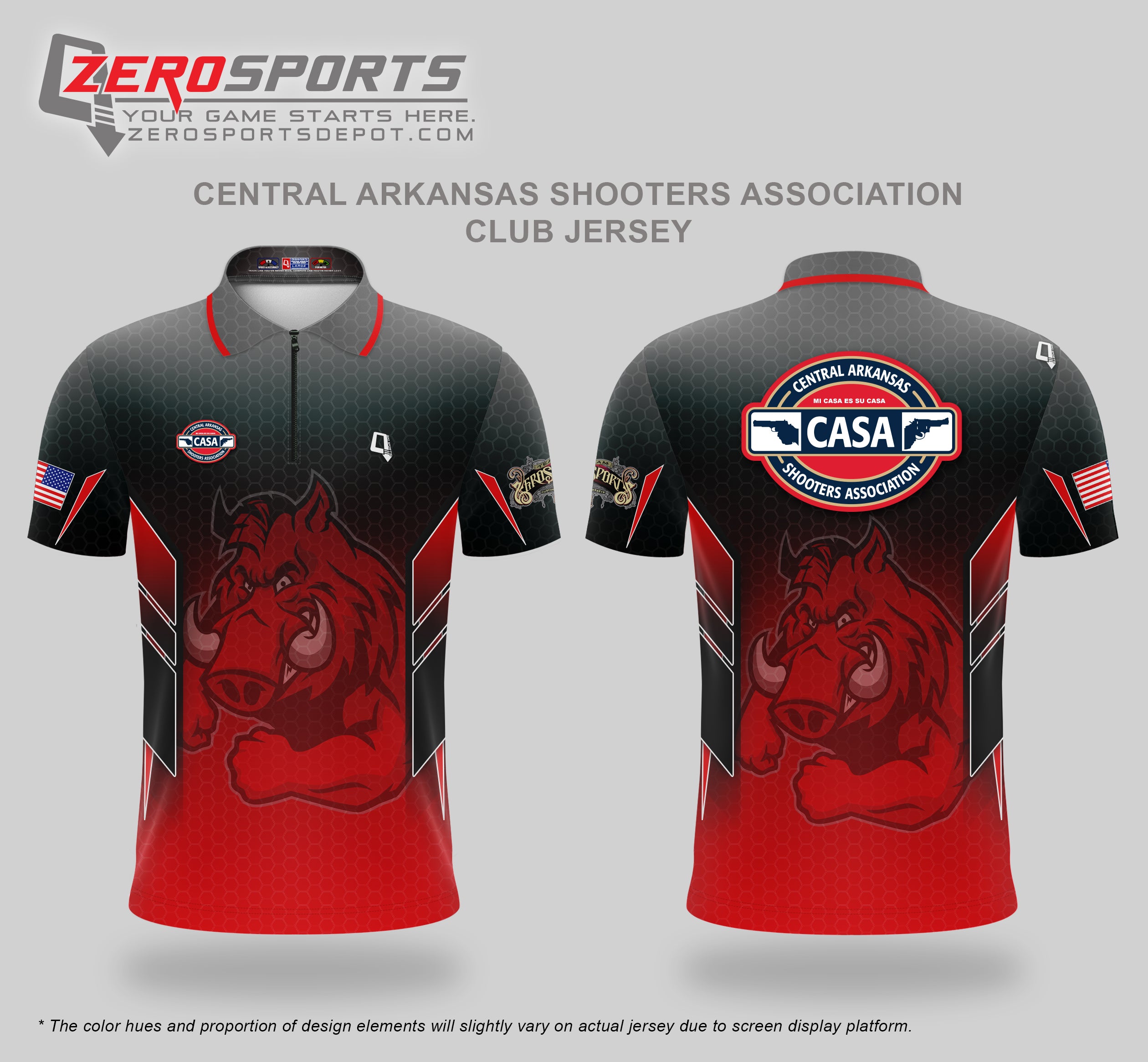 Central Arkansas Shooters Association Club Jersey