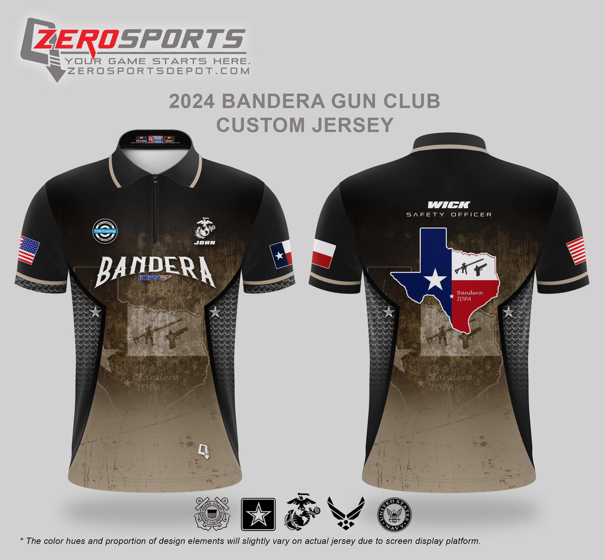 Bandera IDPA Club Jersey