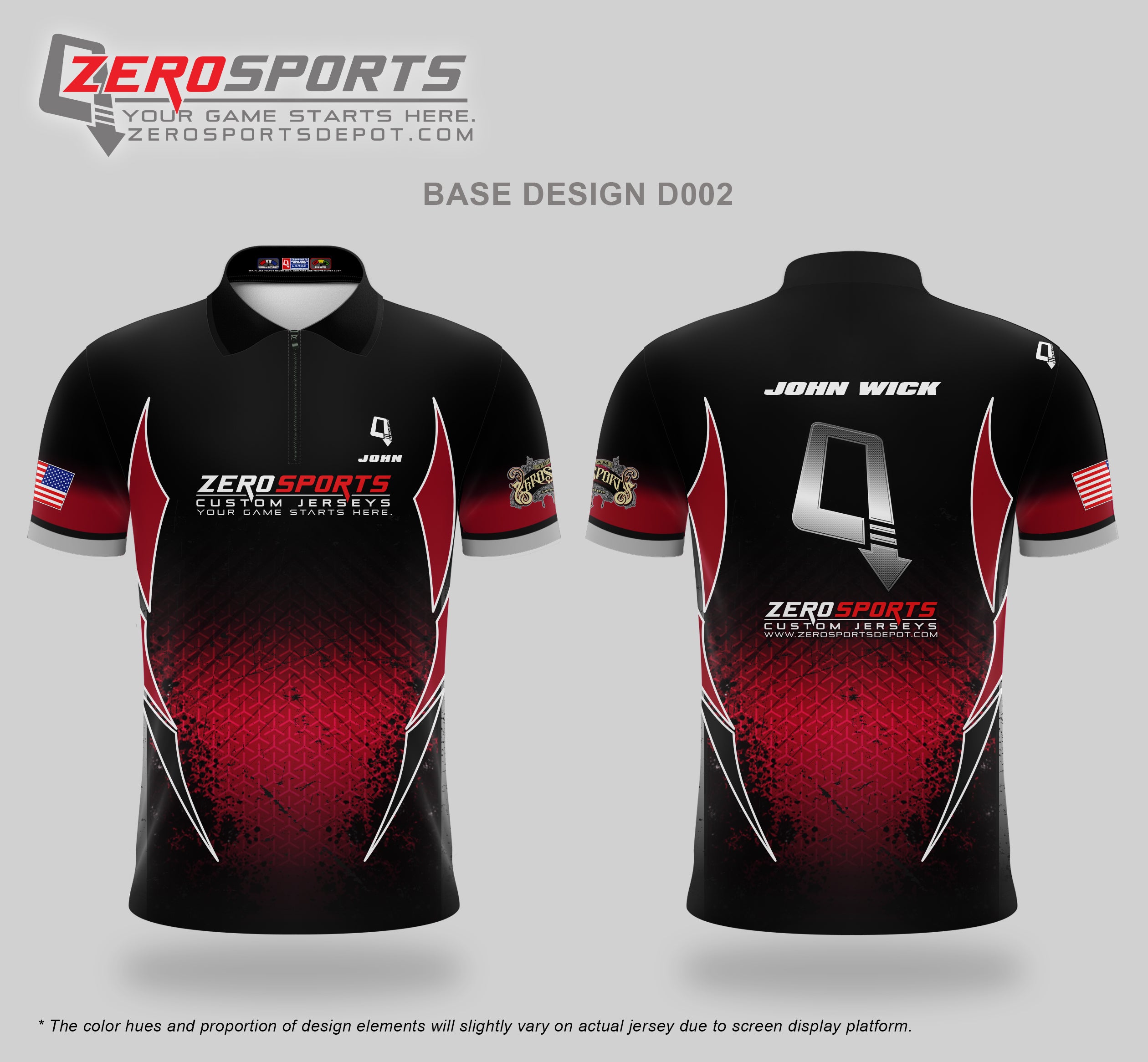 Custom Jersey Base Design #002