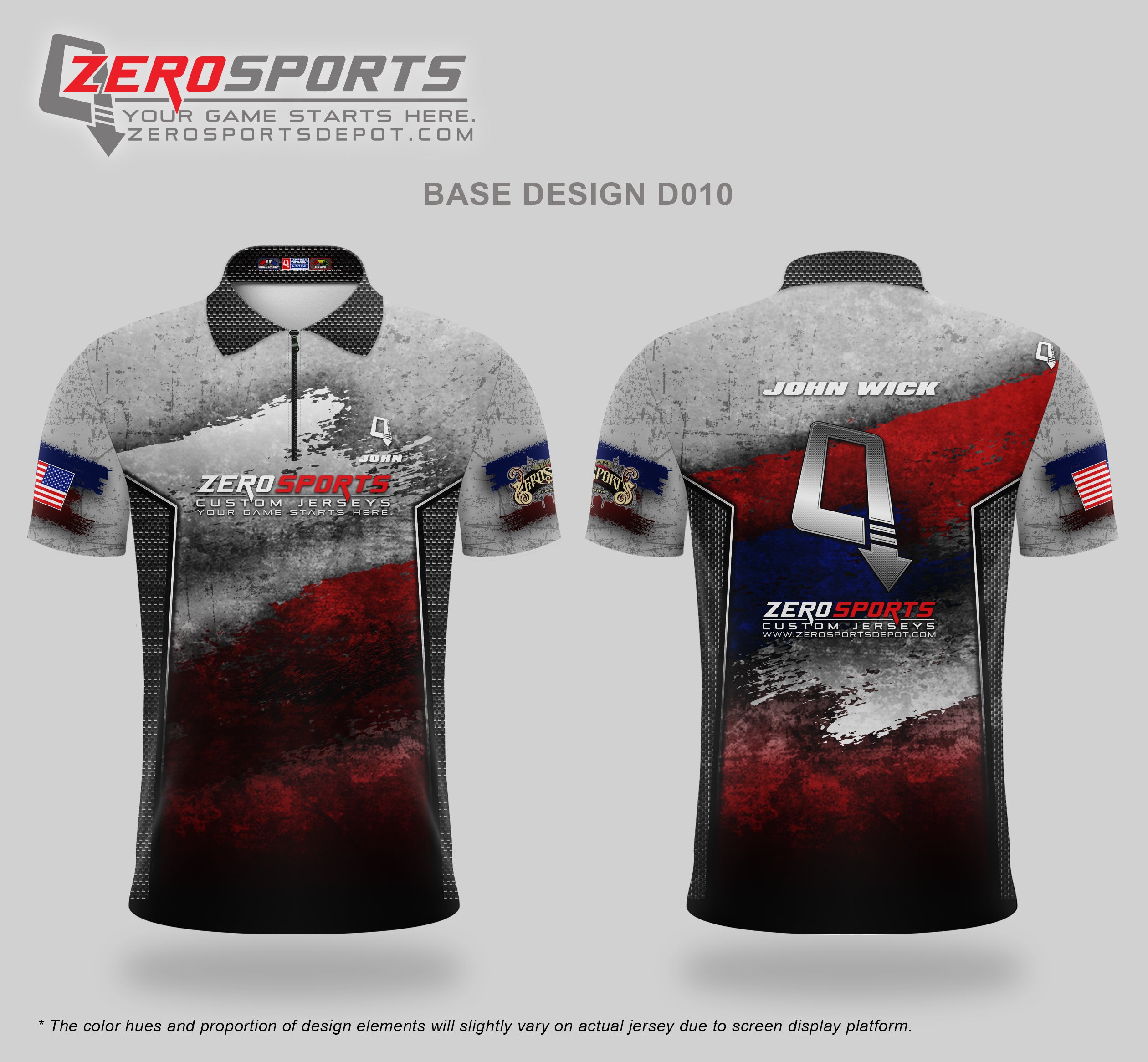 Custom Jersey Base Design #010