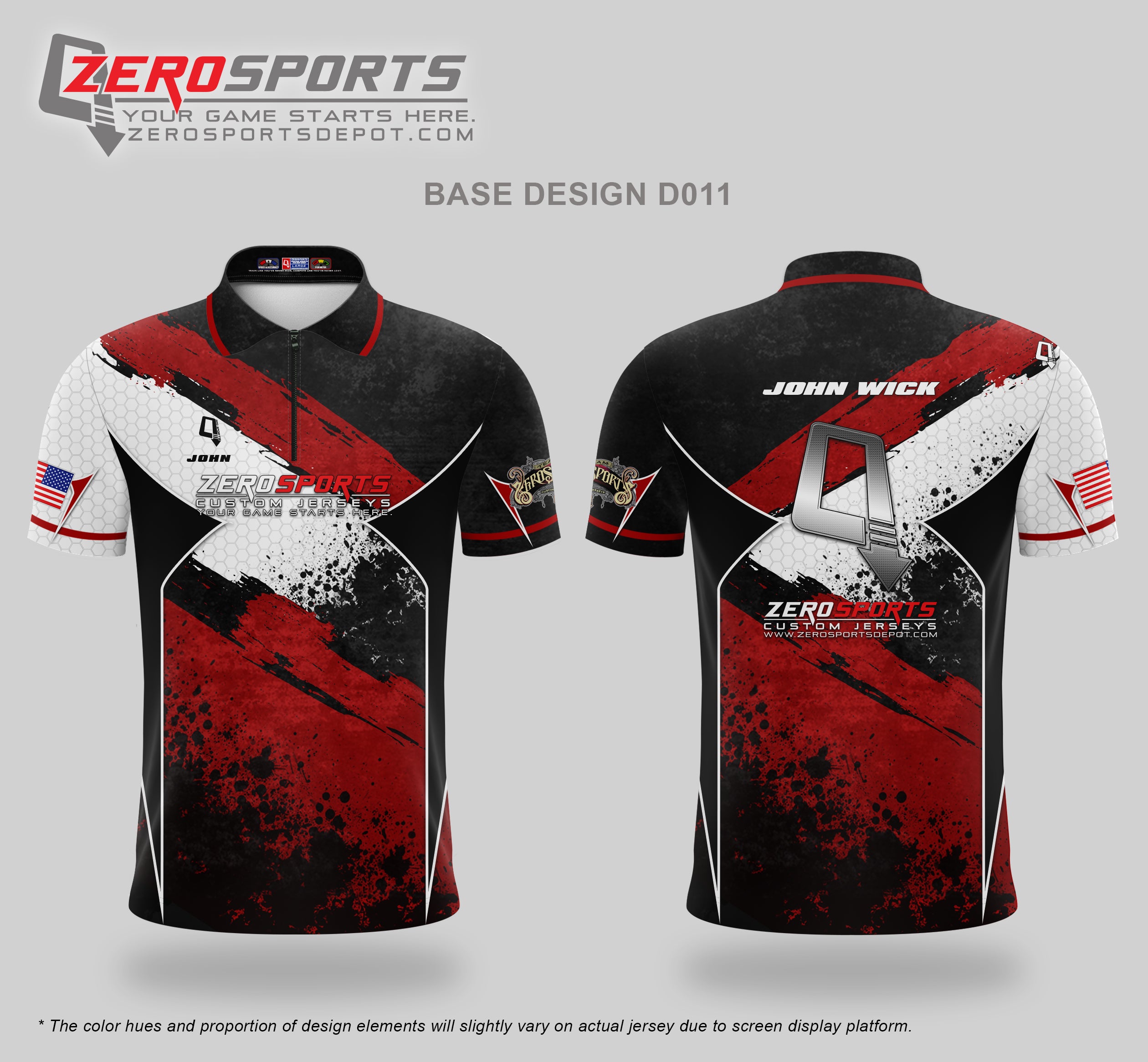 Custom Jersey Base Design #011