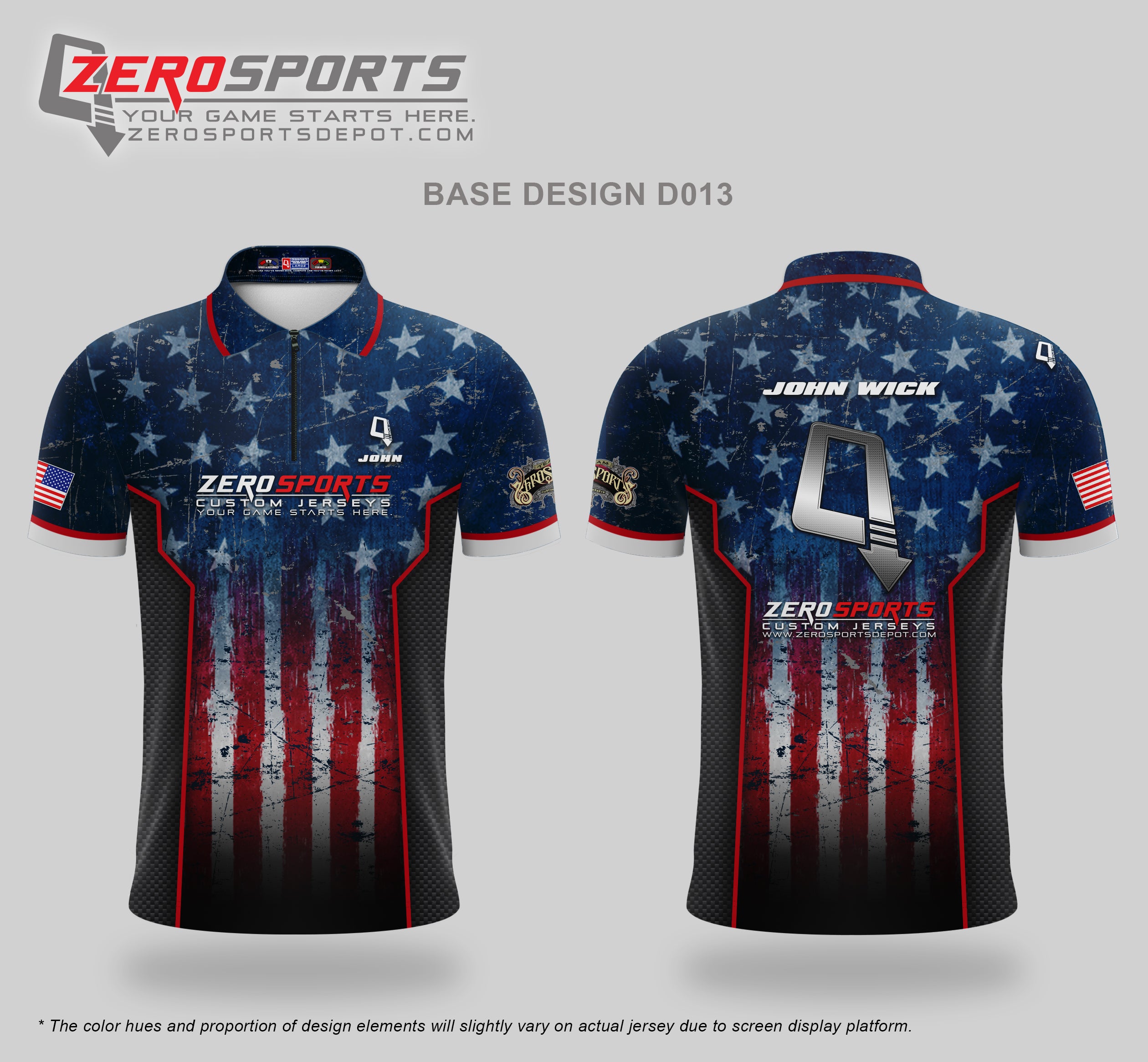 Custom Jersey Base Design #013