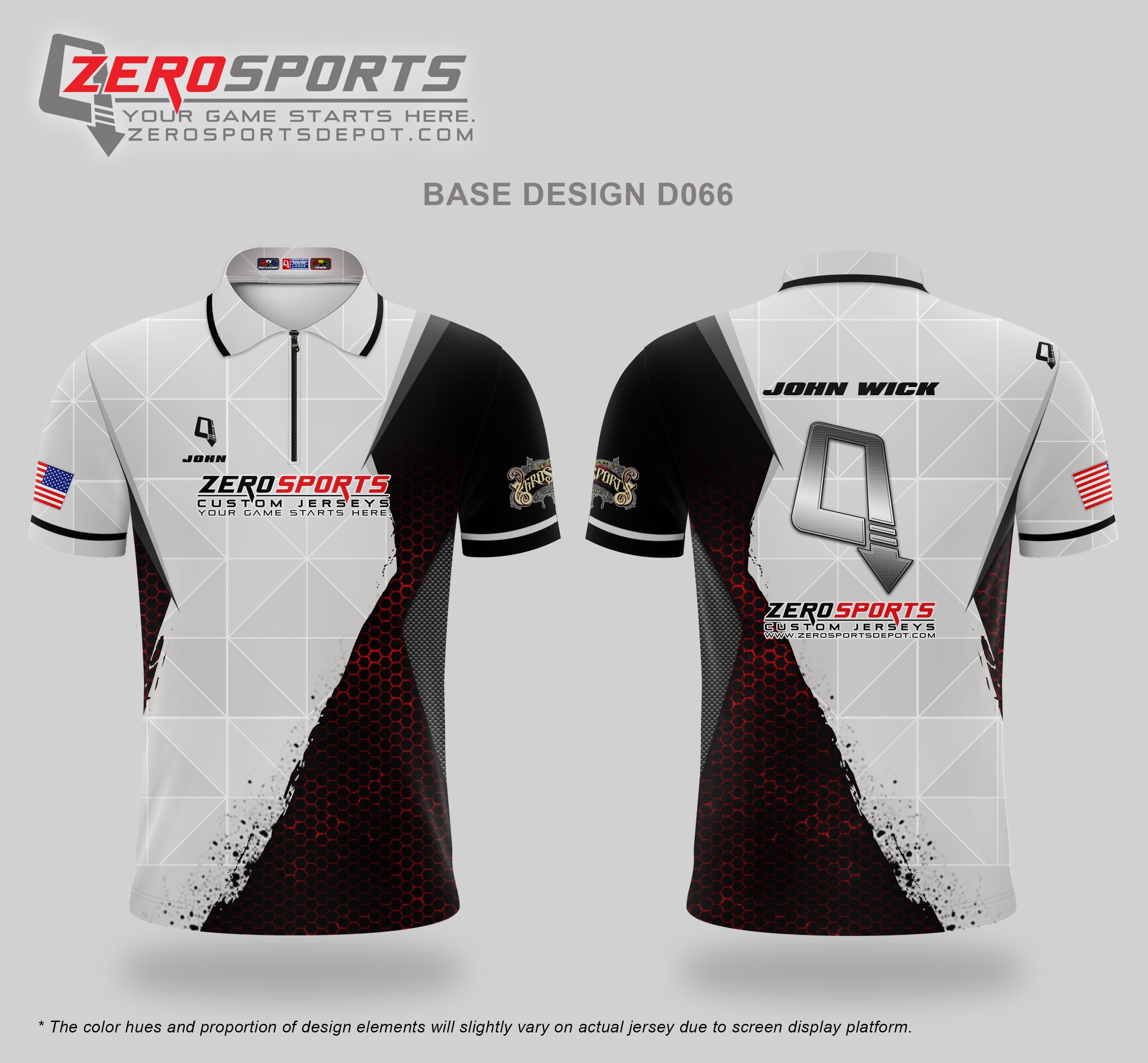 Custom Jersey Base Design #066