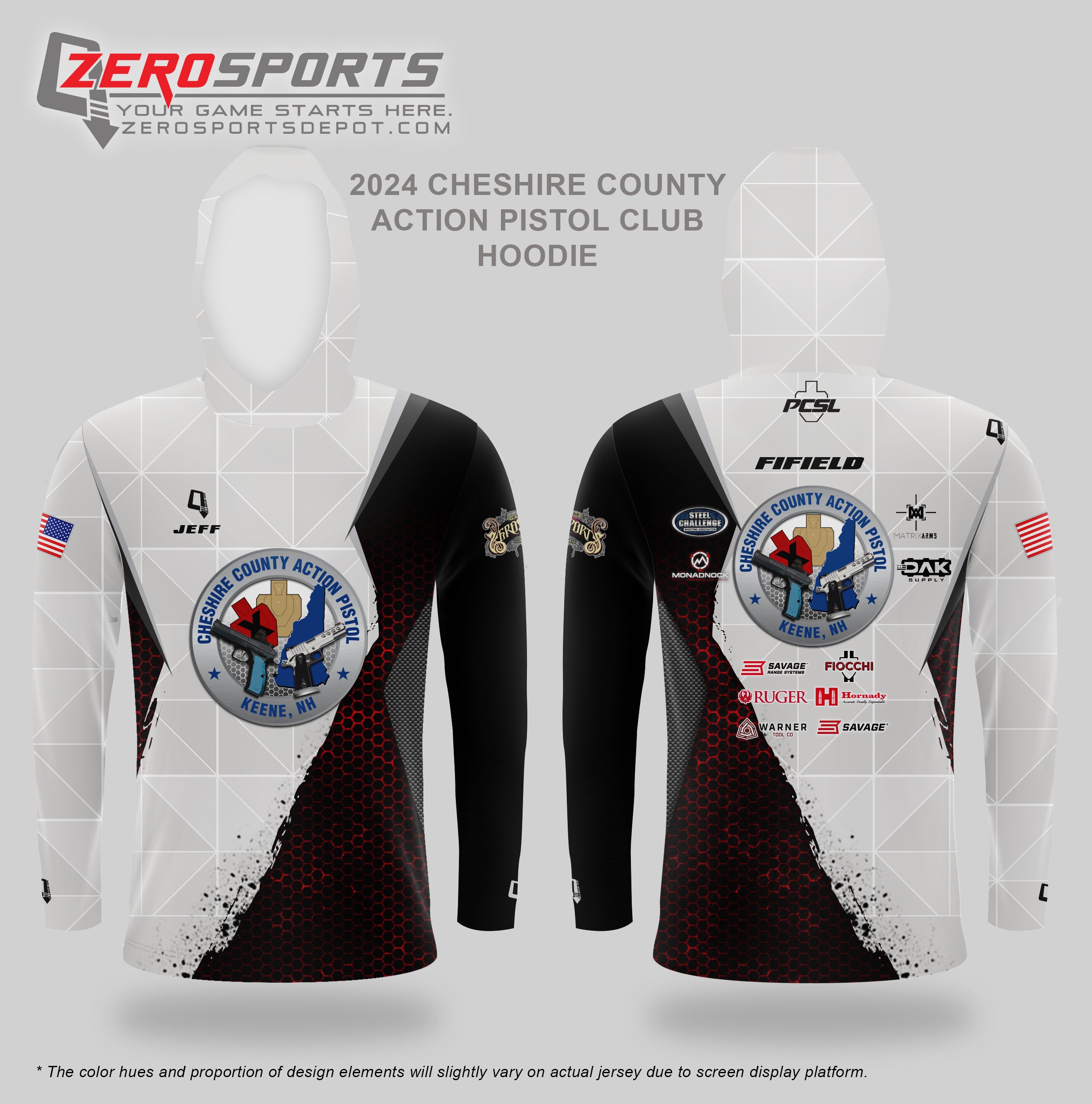 2024 Cheshire County Action Pistol Club Jersey