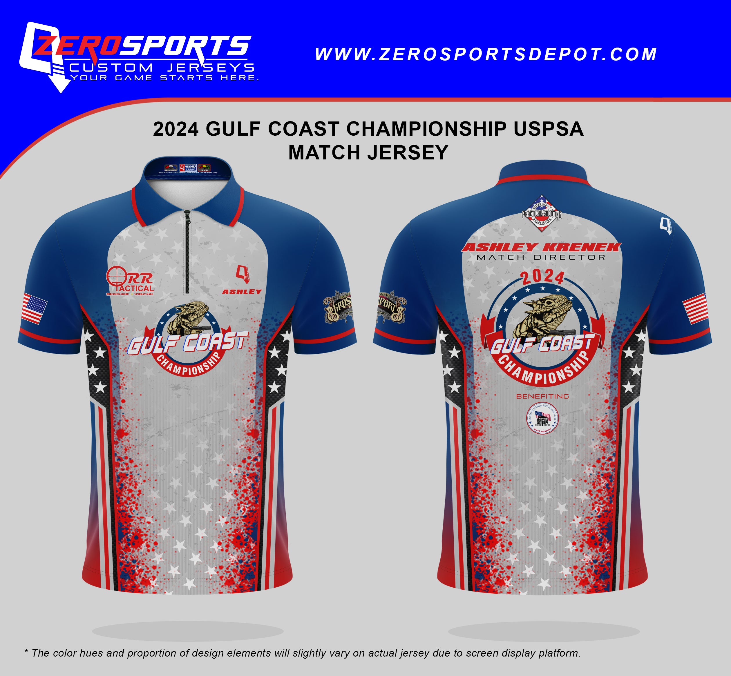2024 Orr Tactical Gulf Coast Championship Match Jersey (Past Match)