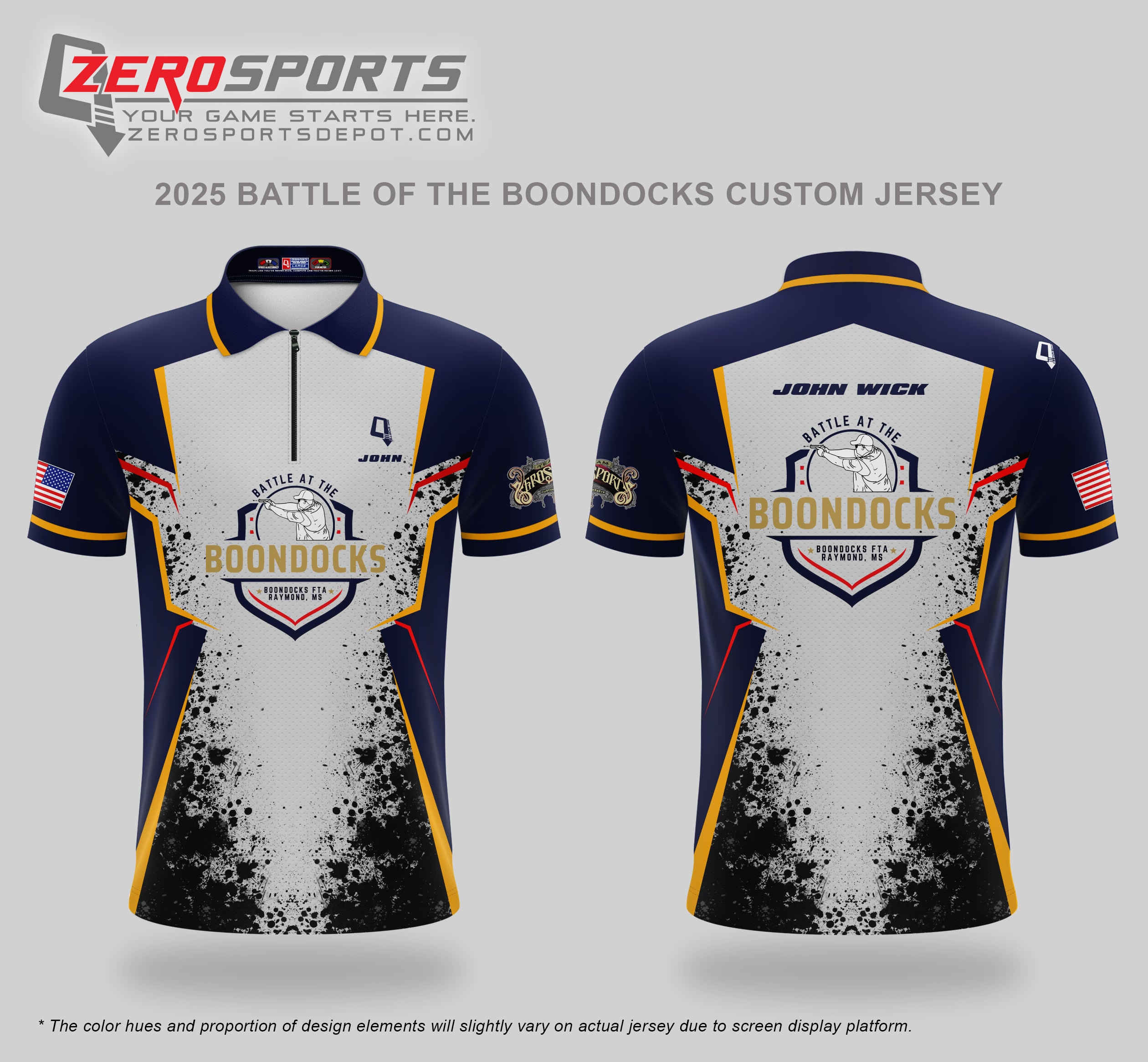 2025 Battle at the Boondocks Match Jersey (Past Match)