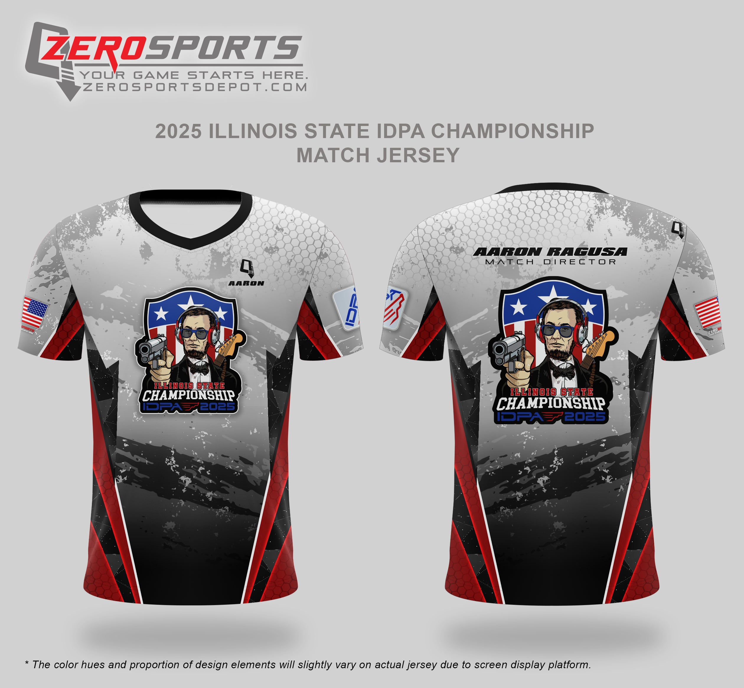 2025 Illinois State IDPA Championship Match Jersey (Past Match)