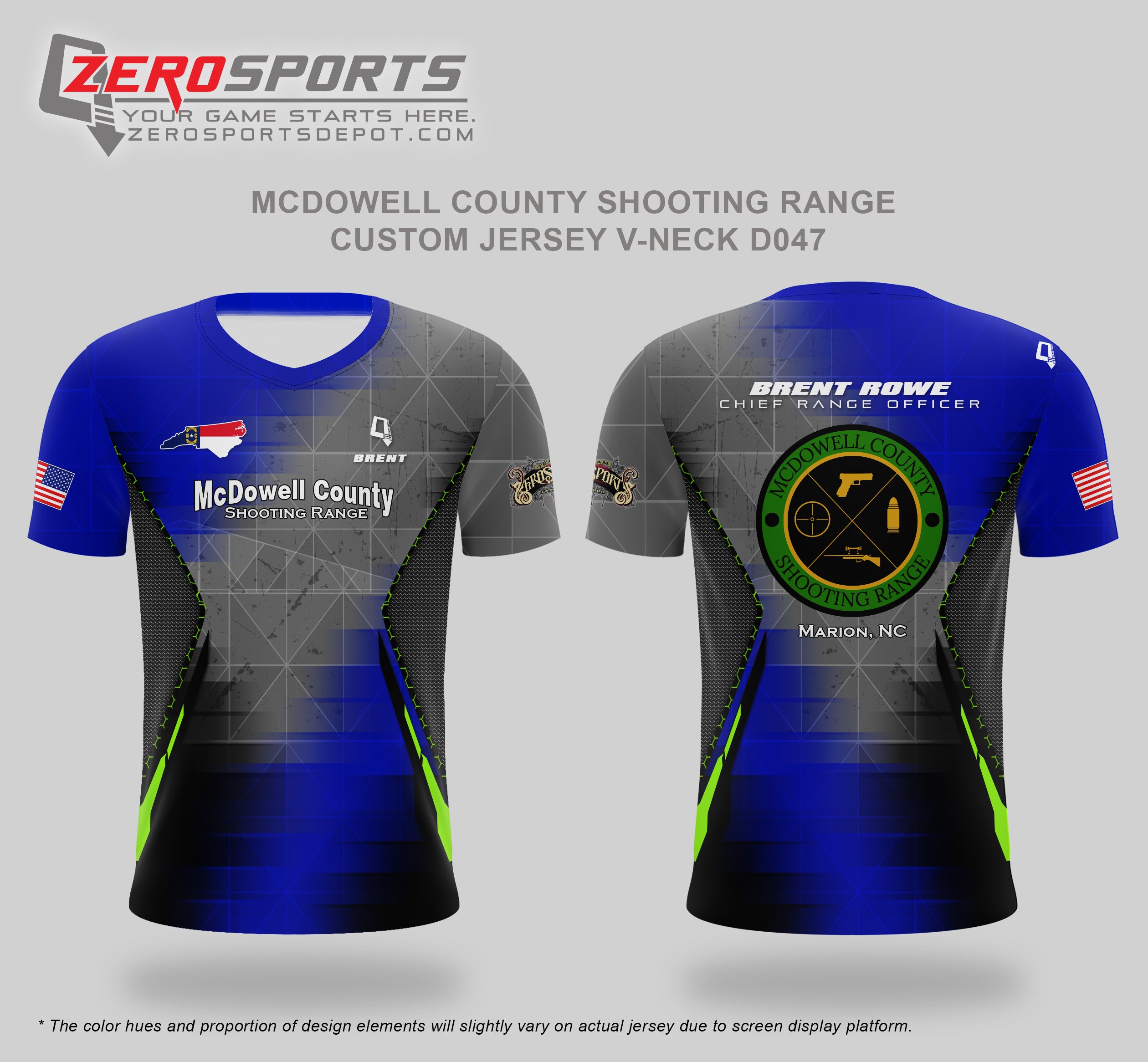 2025 McDowell County Shooting Range - Range Officer Jersey