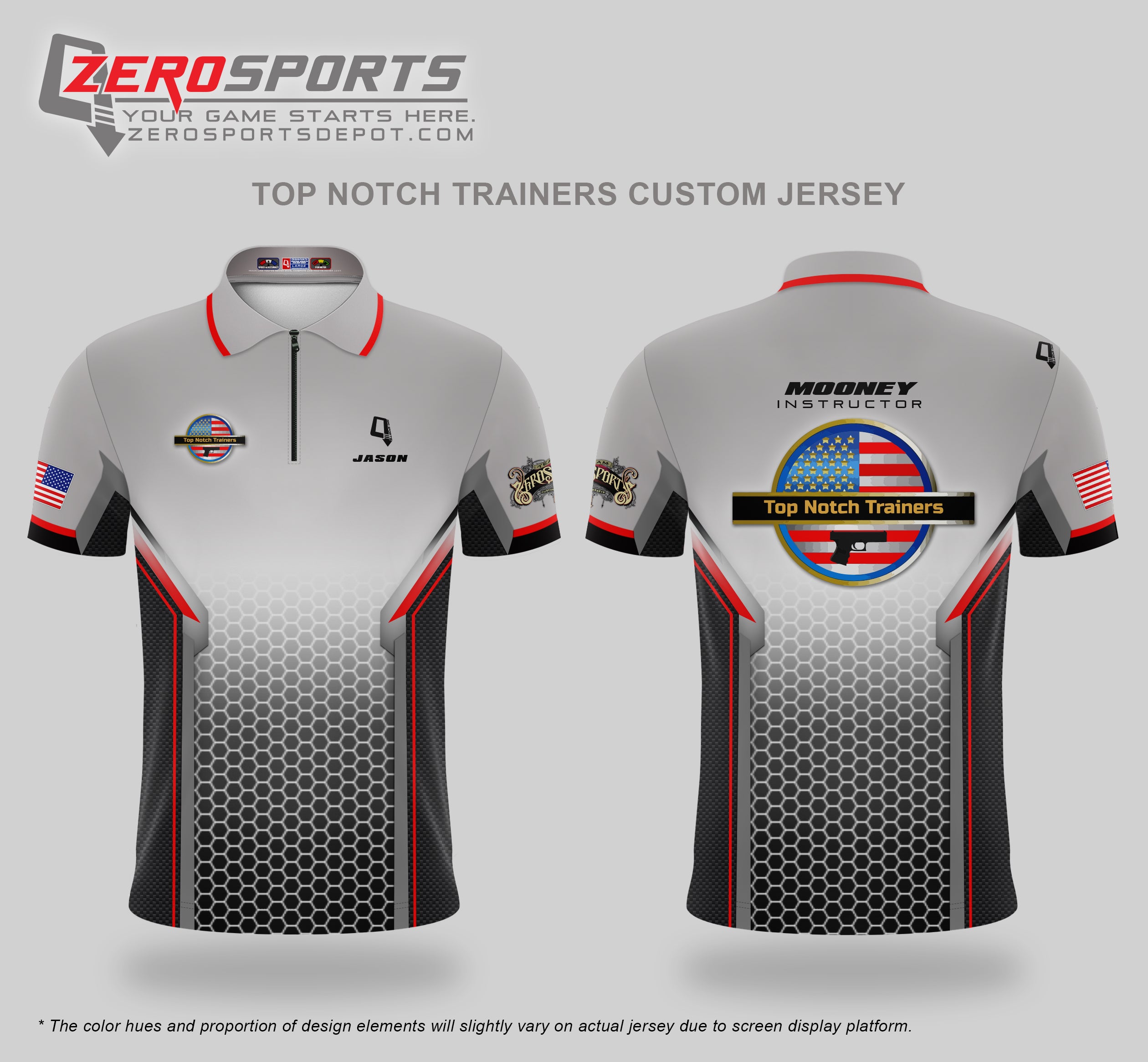 Top Notch Trainers Custom Jersey