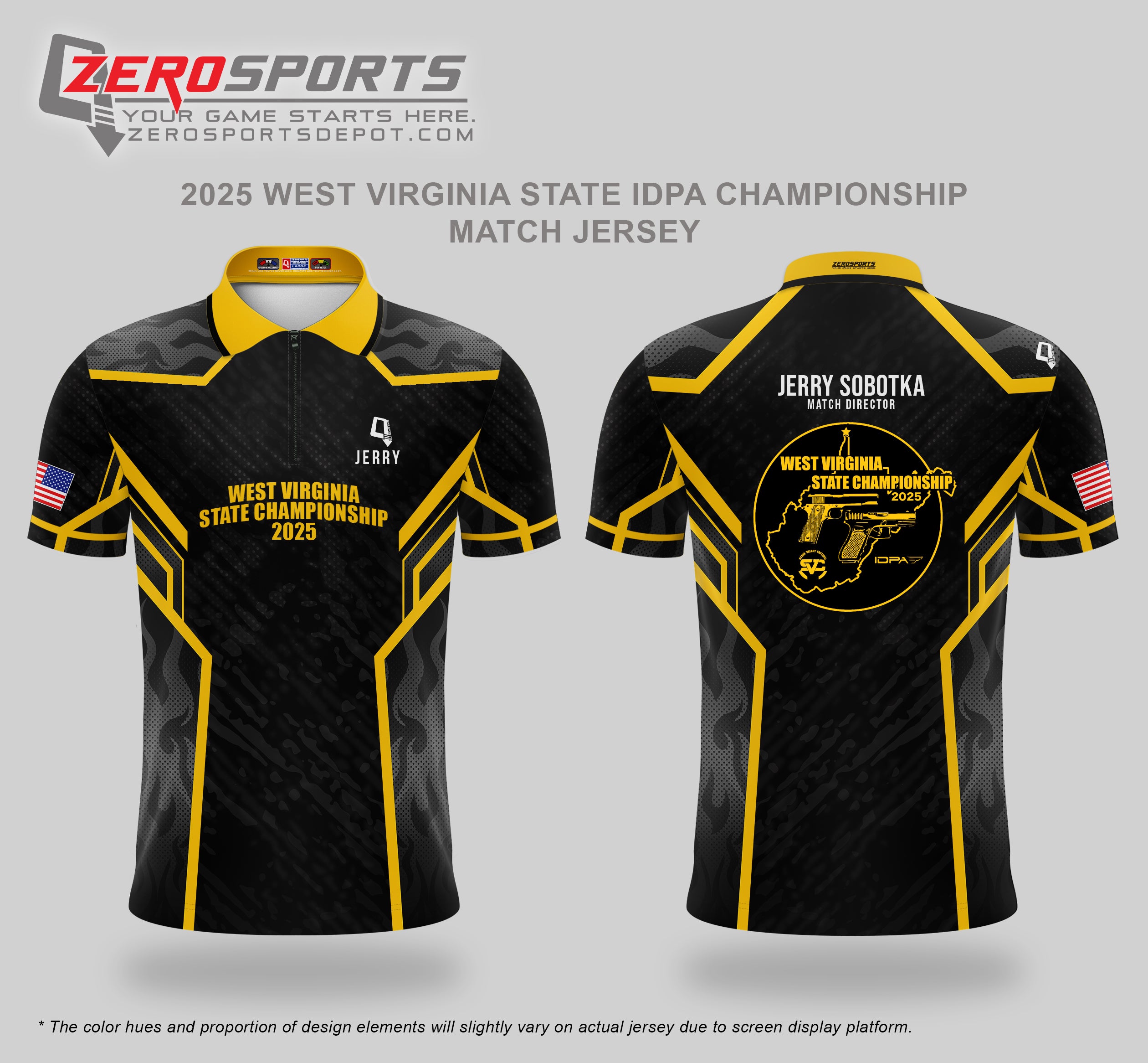 2025 West Virginia State IDPA Championship Match Jersey (Past Match)