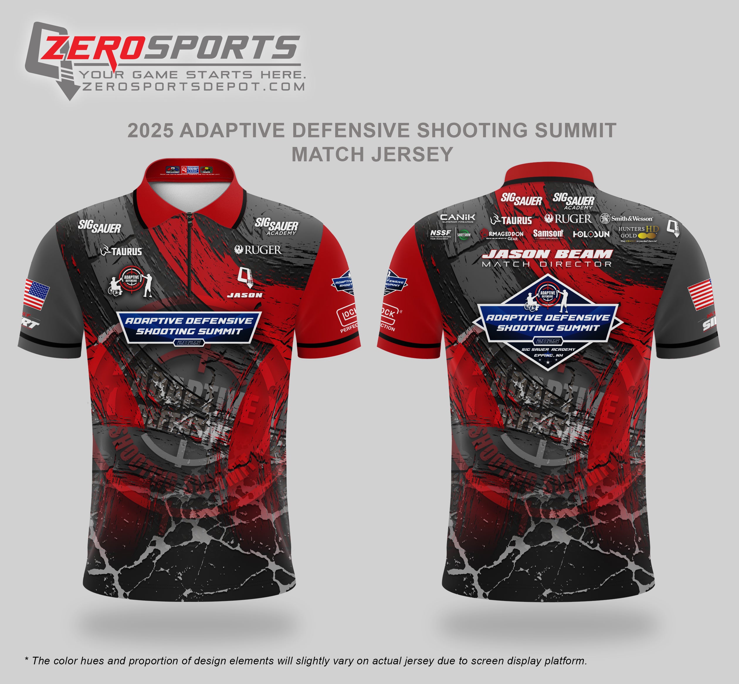 2025 Adaptive Defensive Shooting Summit Match Jersey (Past Match)