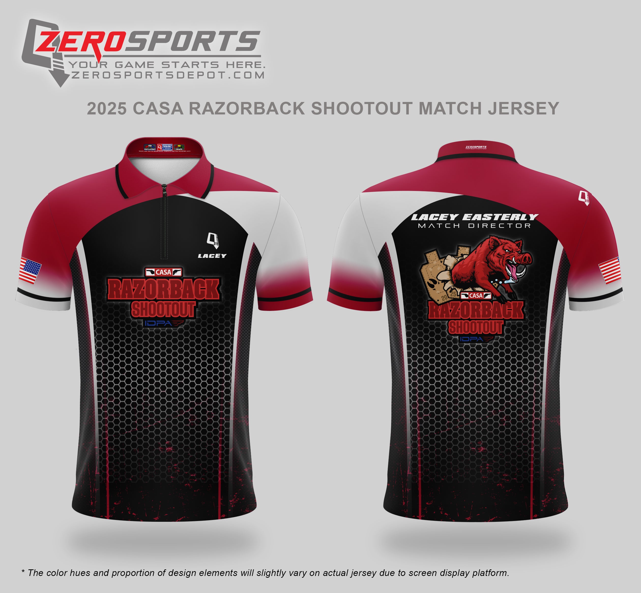 2025 CASA Razorback Shootout Match Jersey (Past Match)