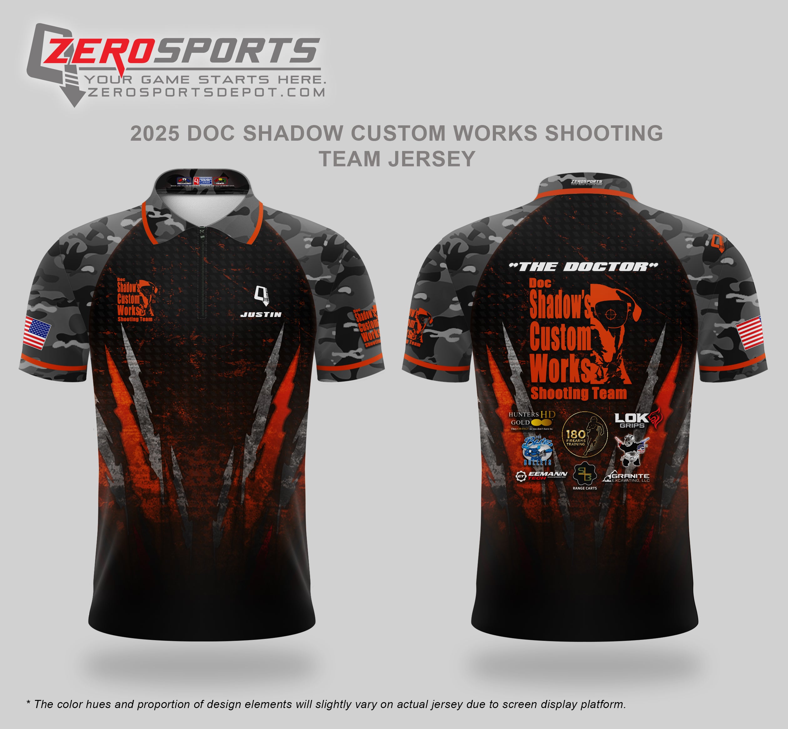 2025 Doc Shadow's Custom Works Shooting Team Jersey