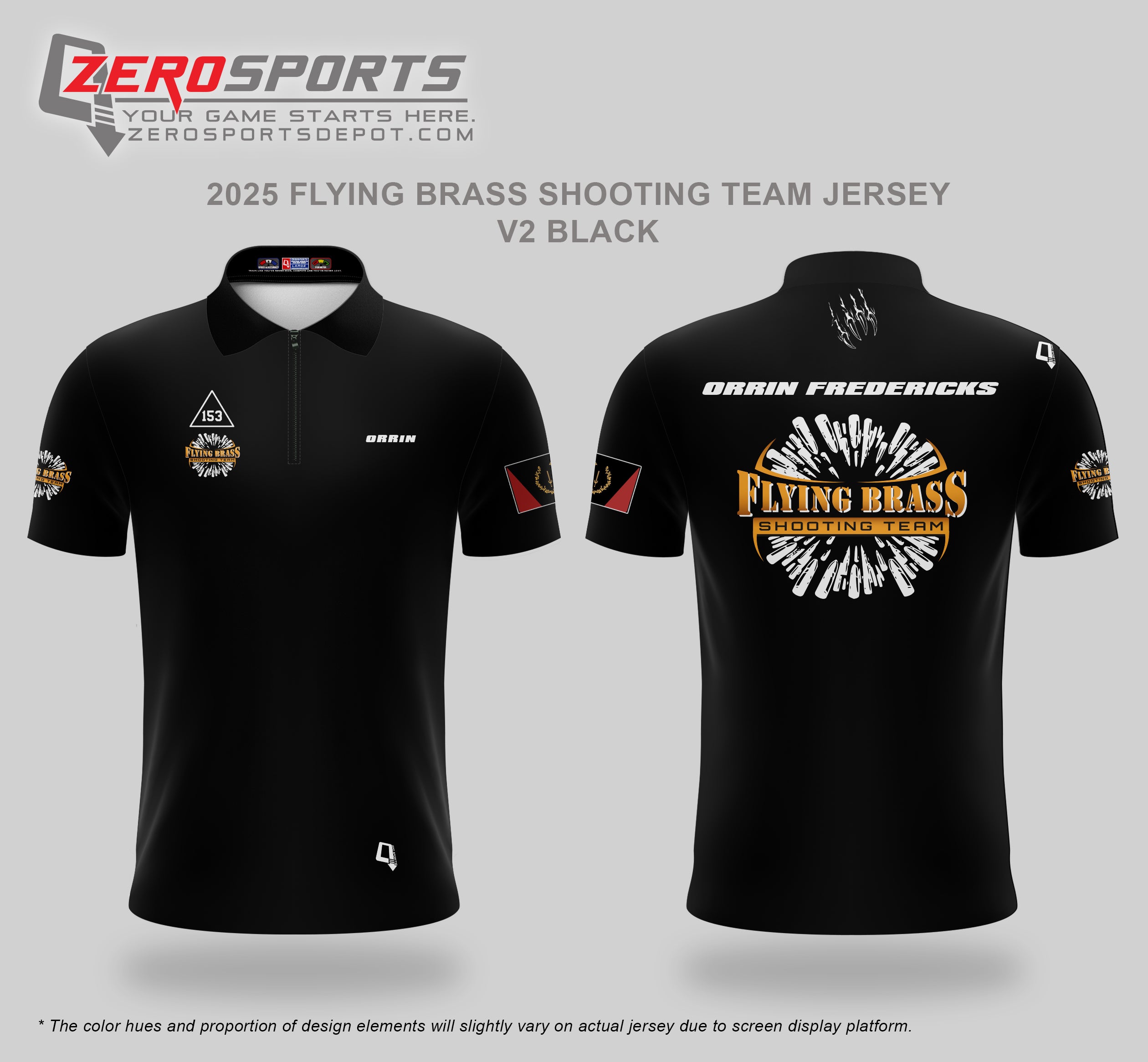 2025 Flying Brass Shooting Team Jersey