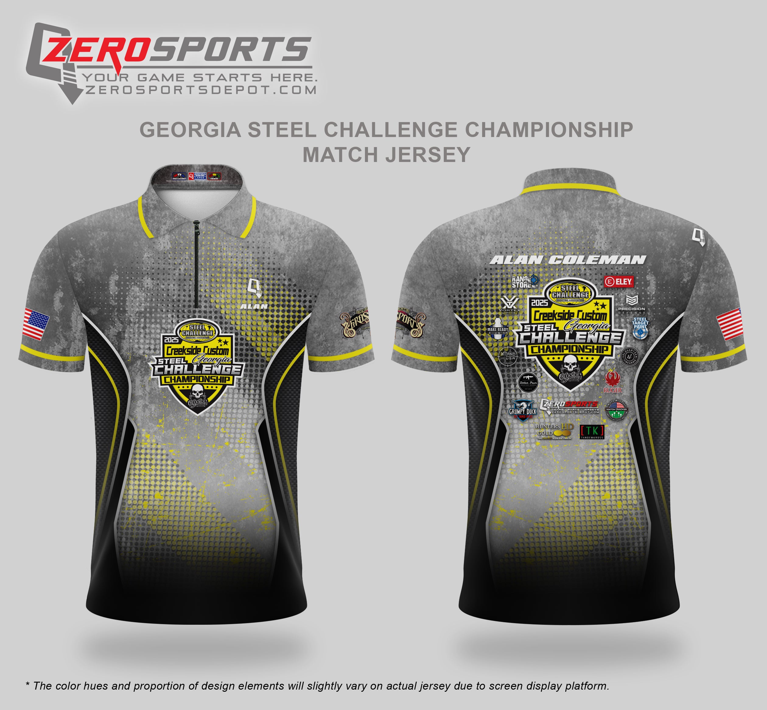 2025 Georgia Steel Challenge Championship Match Jersey (Past Match)