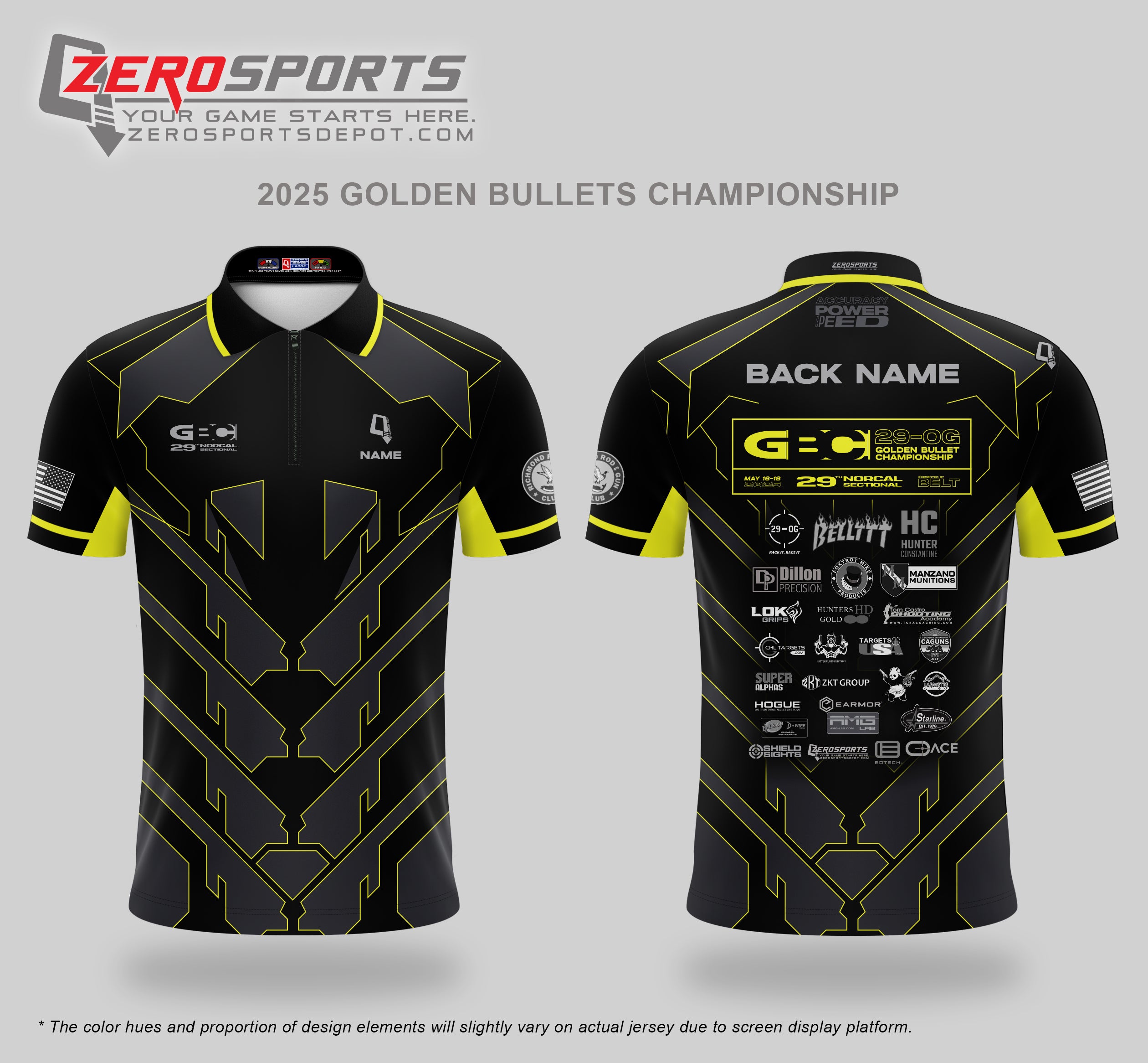 2025 Golden Bullet Championship Match Jersey (Past Match)