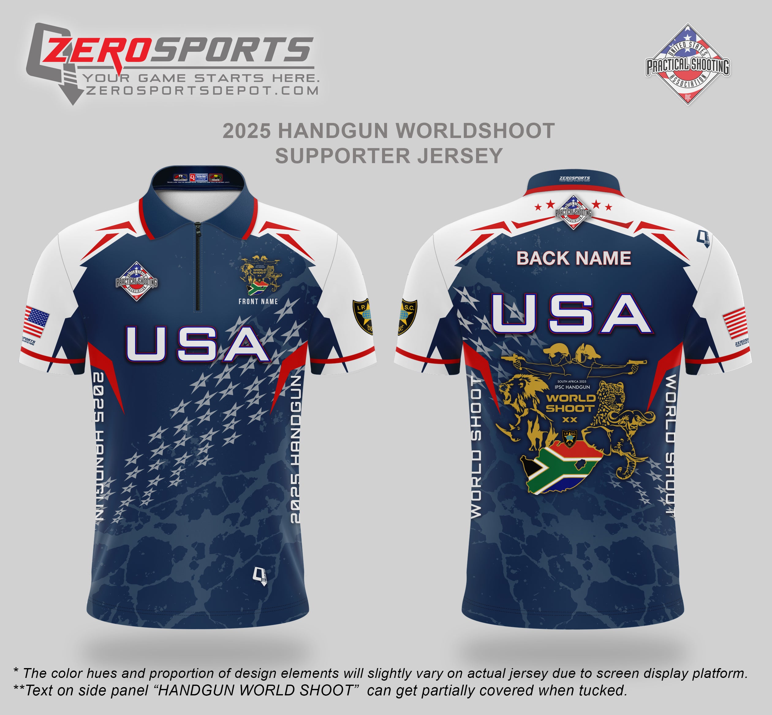2025 IPSC Handgun World Shoot Supporter Jersey