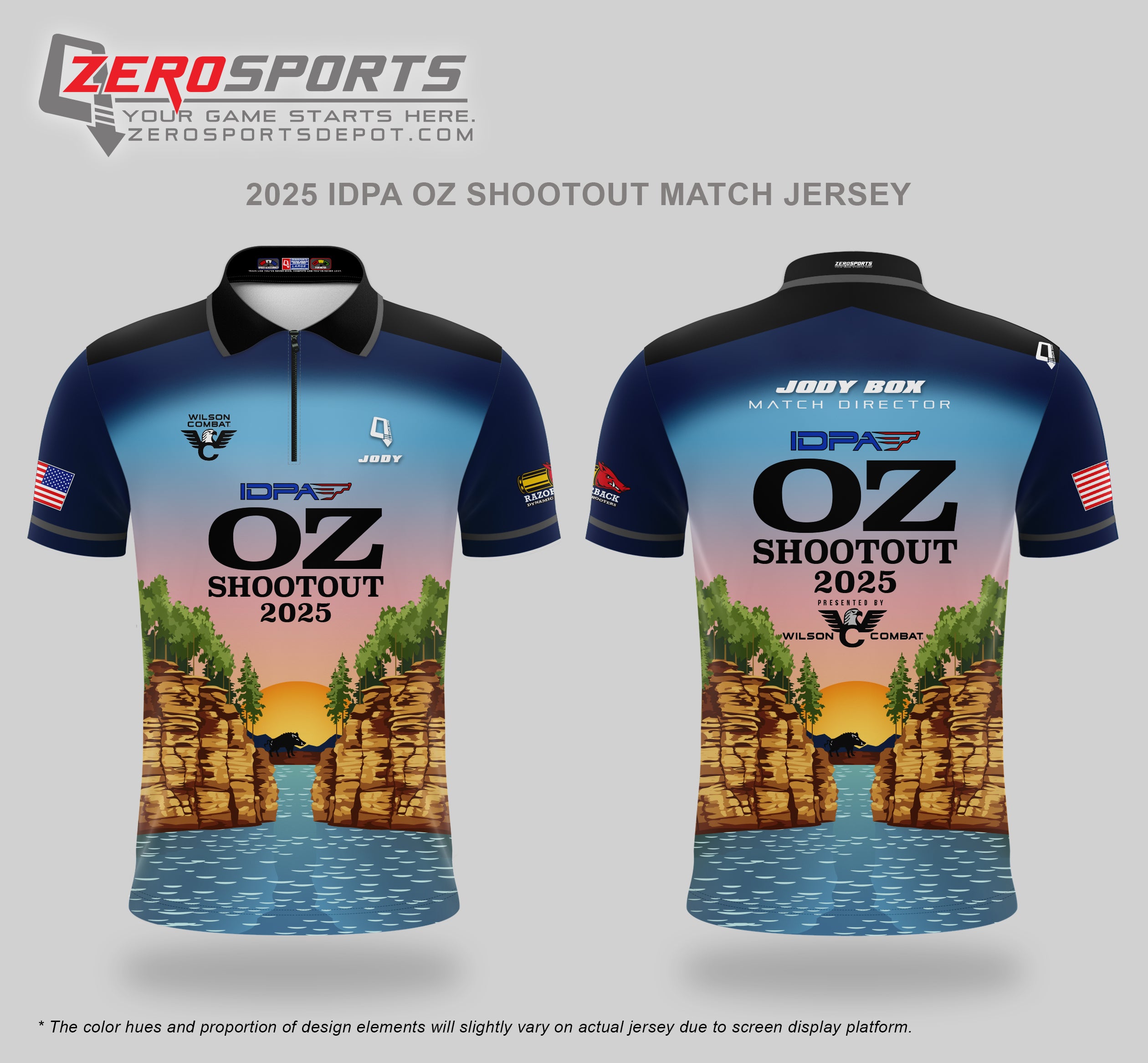 2025 OZ Shootout Match Jersey (Past Match)