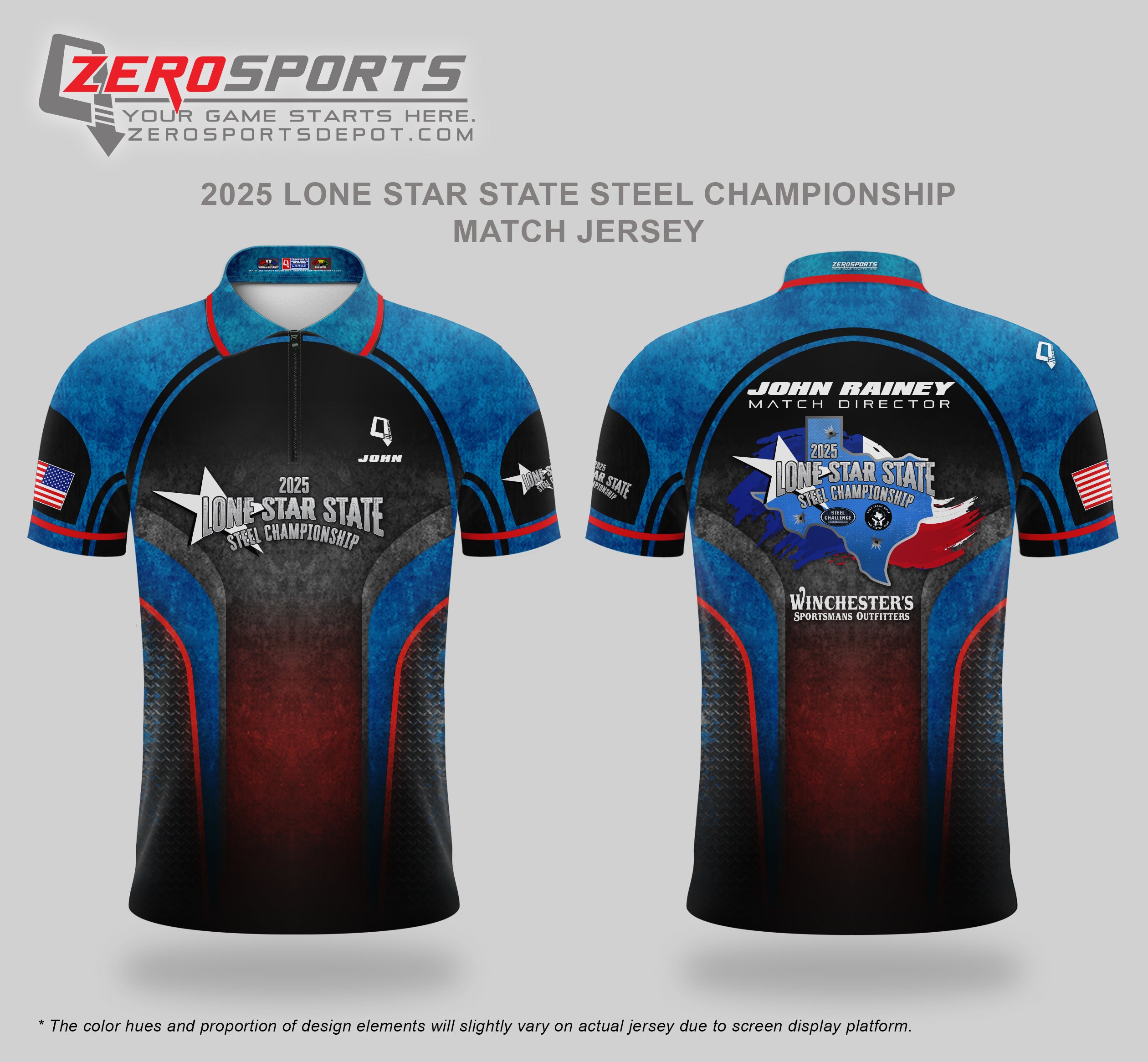2025 Lone Star State Steel Championship Match Jersey