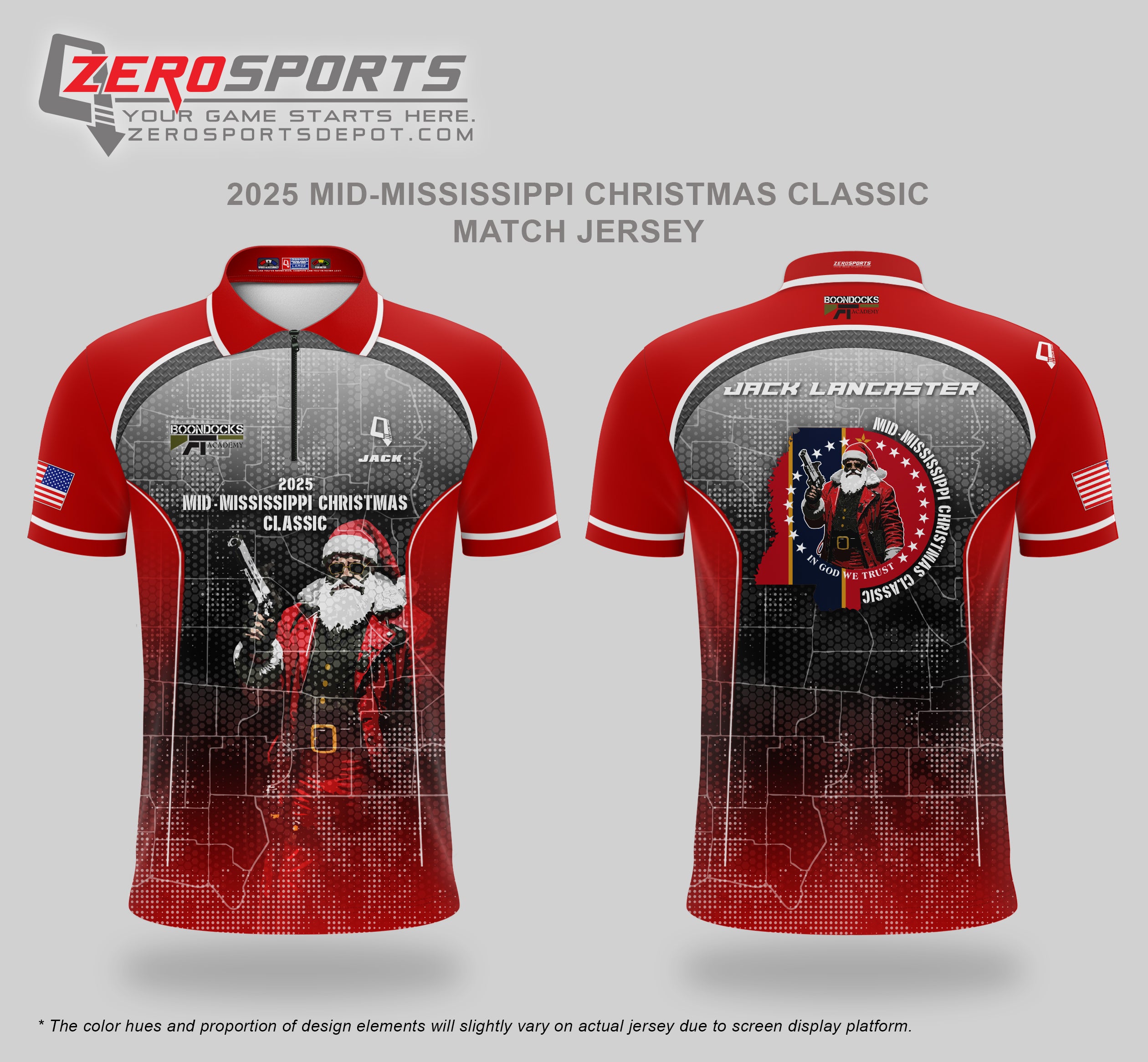 Mid Mississippi Christmas Classic 2025 Match Jersey