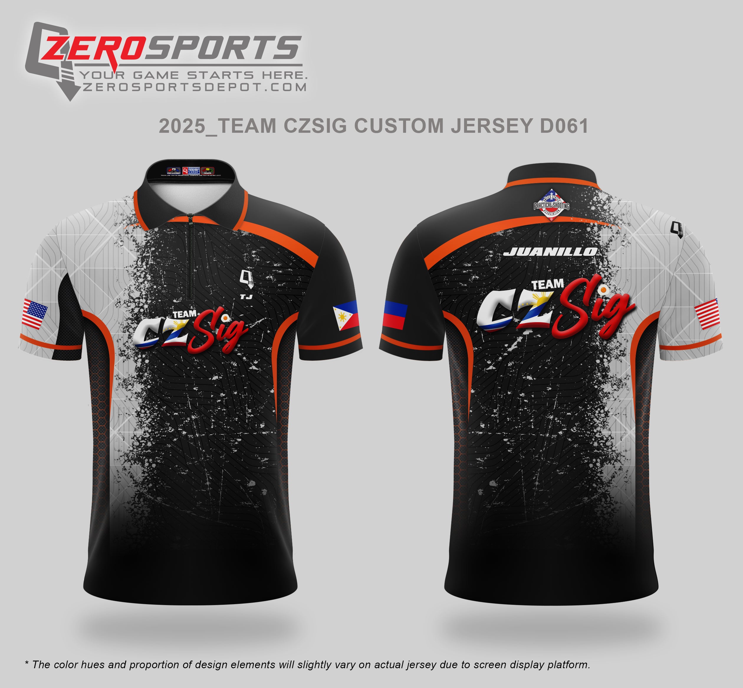 2025 Team CZSig Custom Jersey