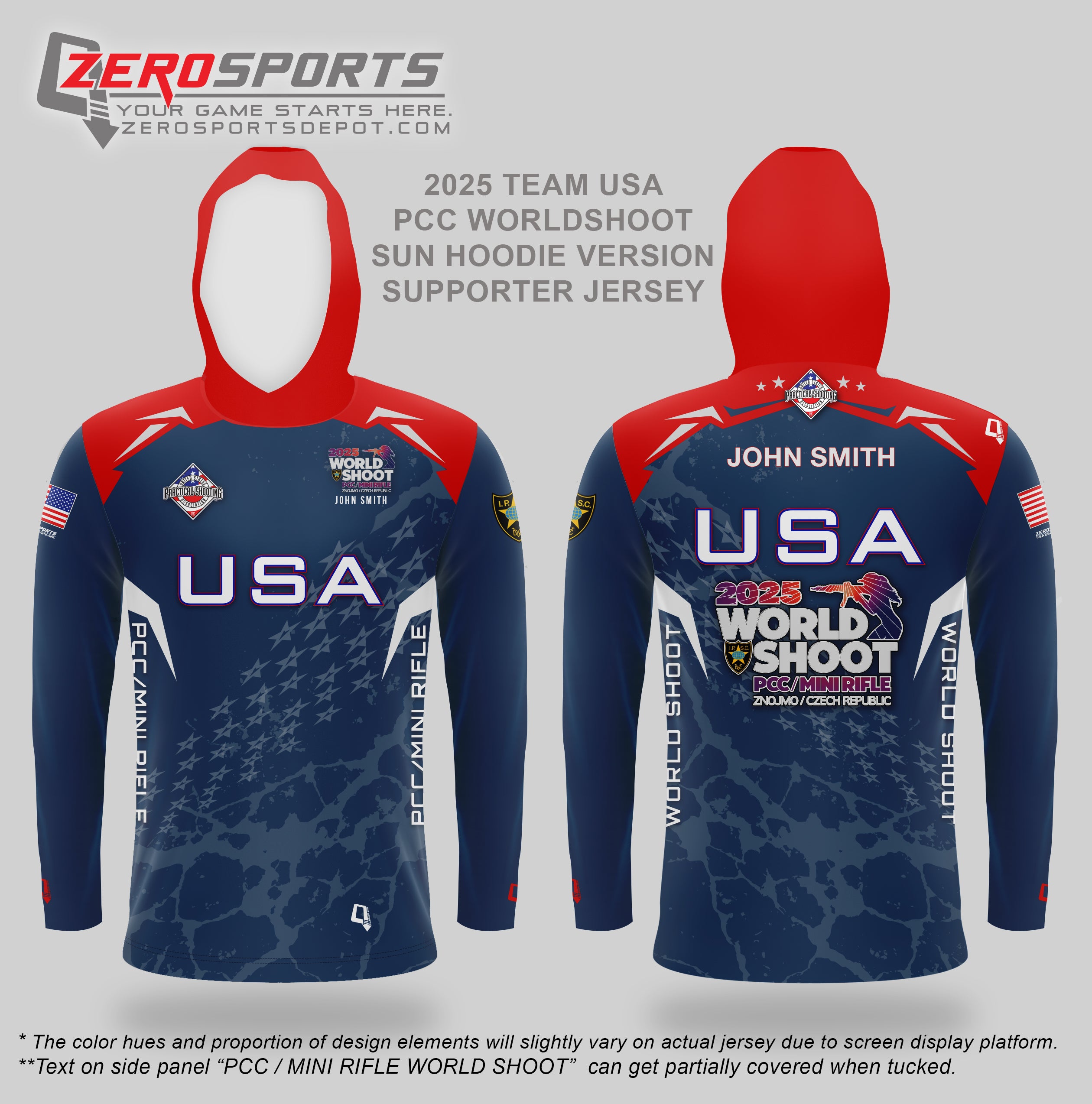 2025 PCC/Mini Rifle World Shoot Supporter Jersey