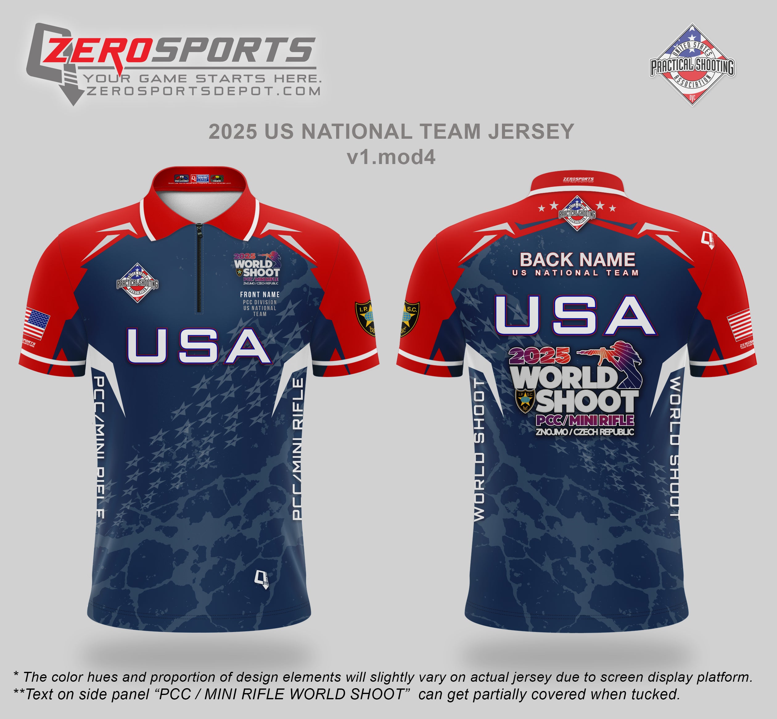 2025 TEAM USA PCC/Mini Rifle World Shoot (Delegates only)