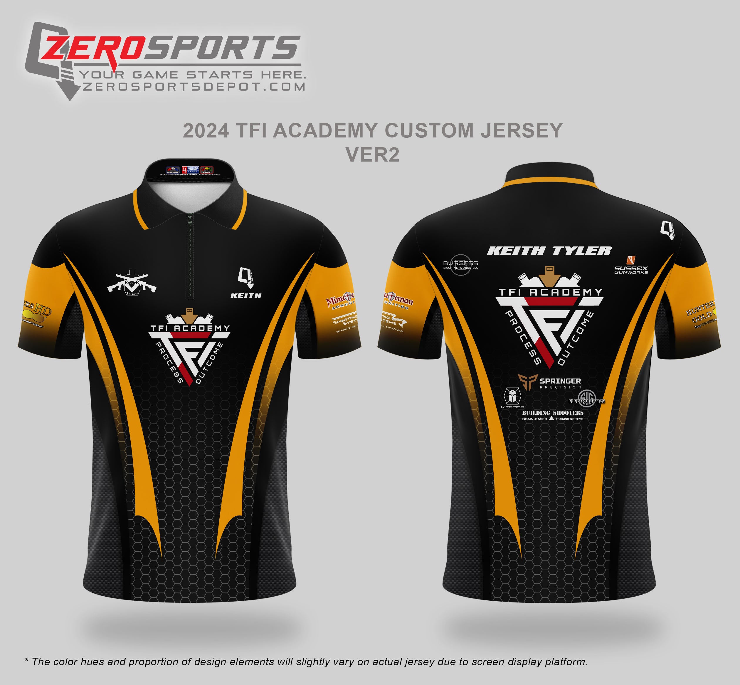 2025 TFI Academy Custom Jersey
