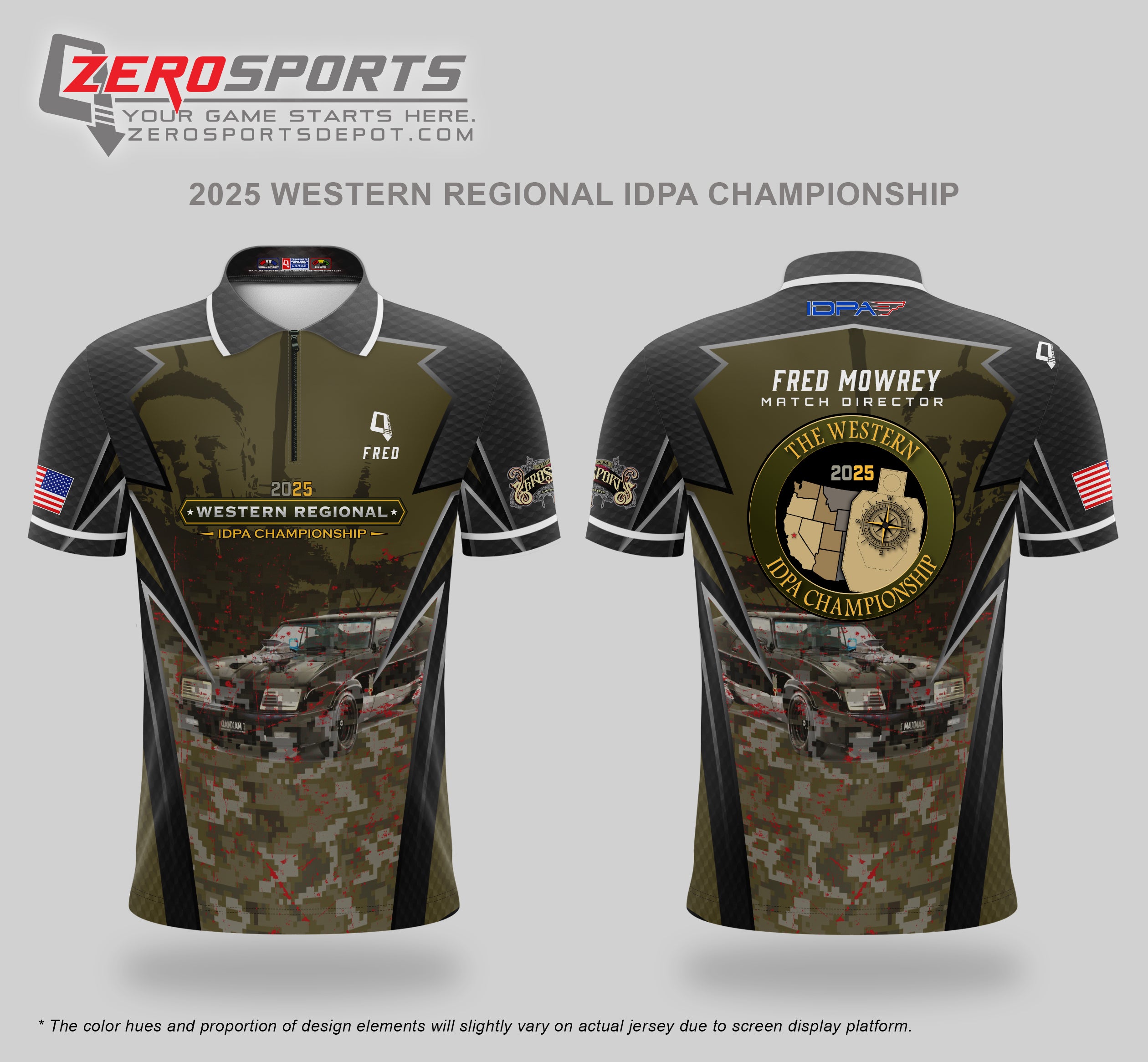 2025 The Western IDPA Regional Championship Match Jersey (Past Match)
