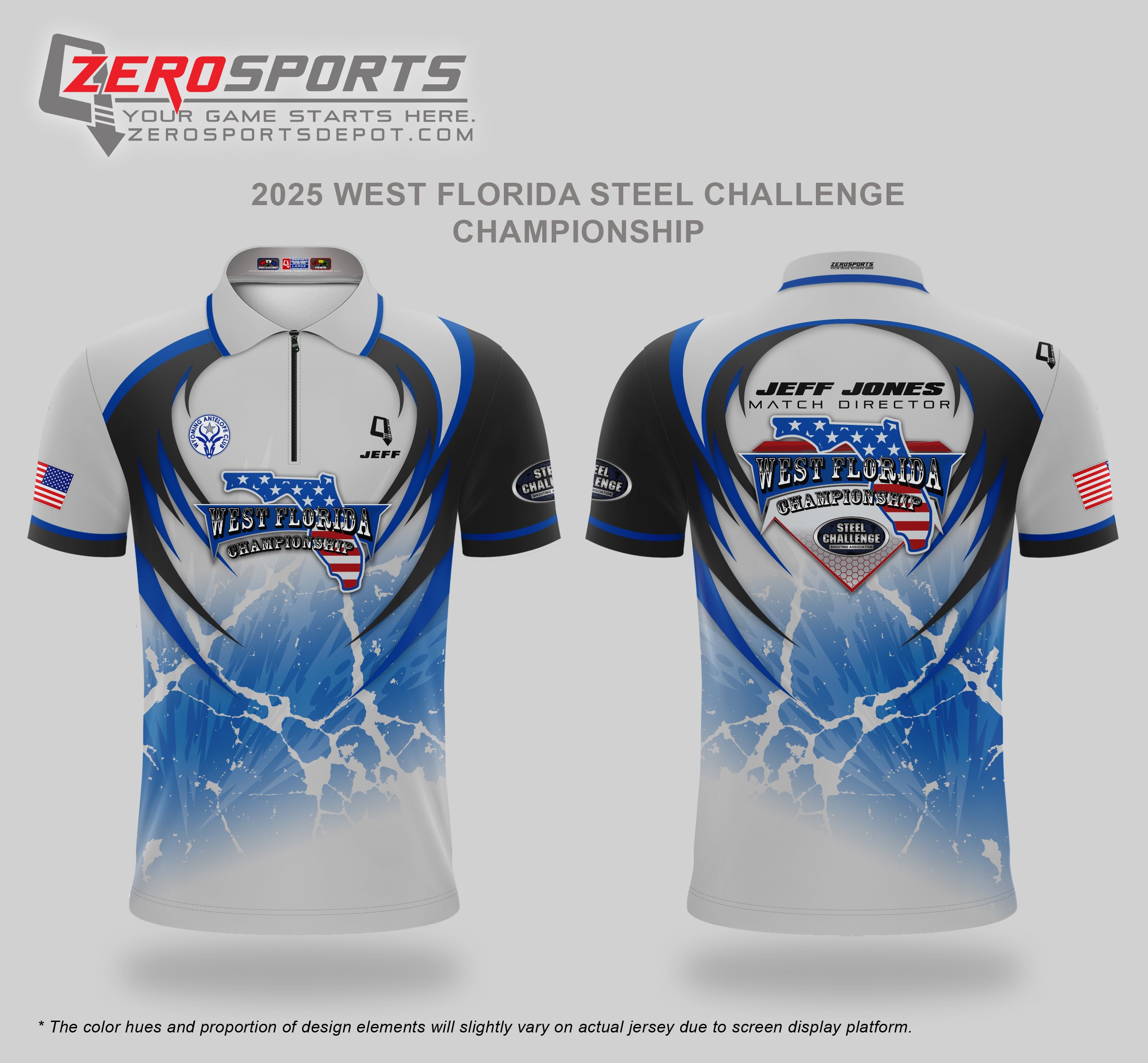 2025 West Florida Steel Challenge Championship Match Jersey (Past Match)
