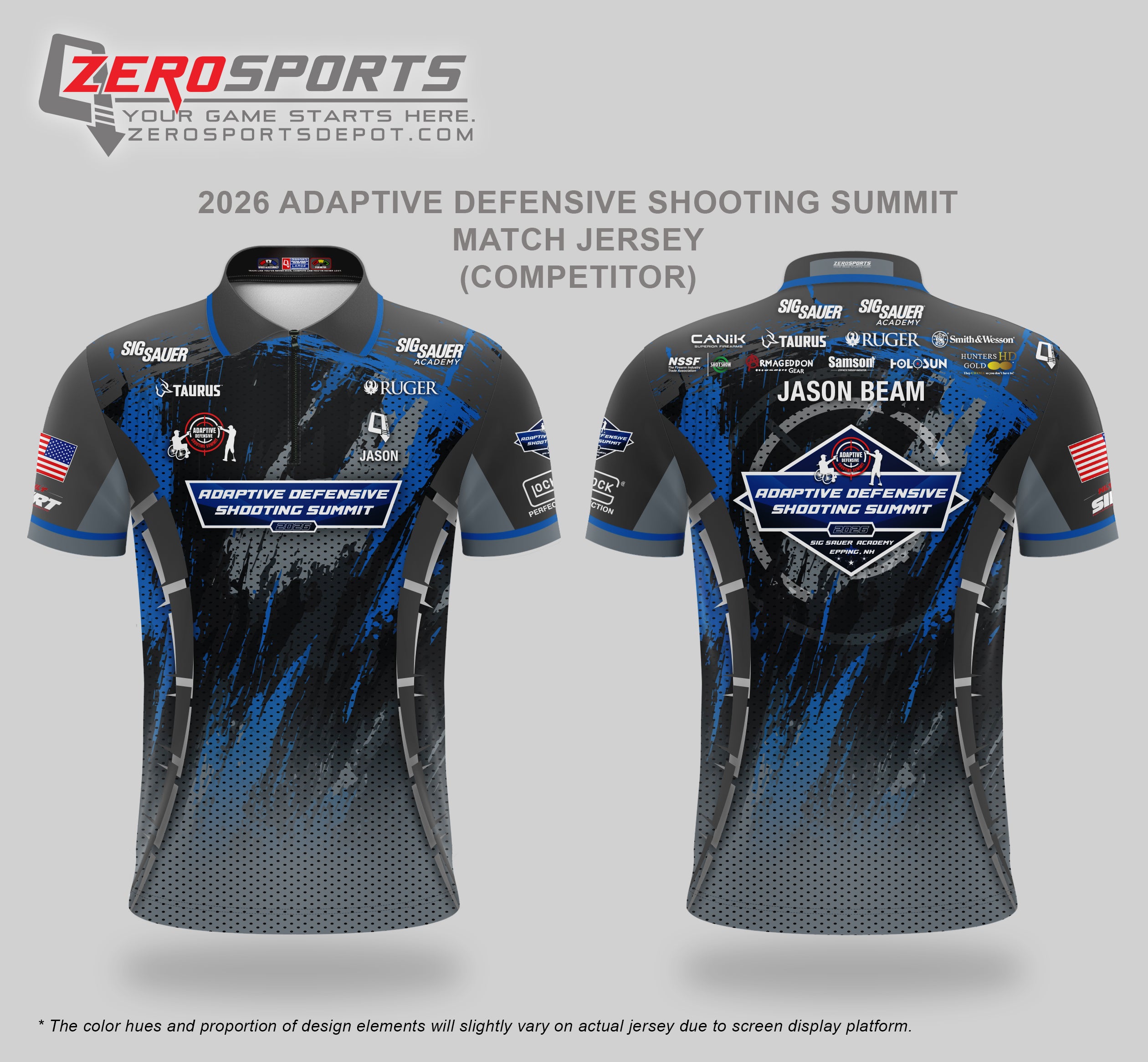 2026 Adaptive Defensive Shooting Summit Match Jersey