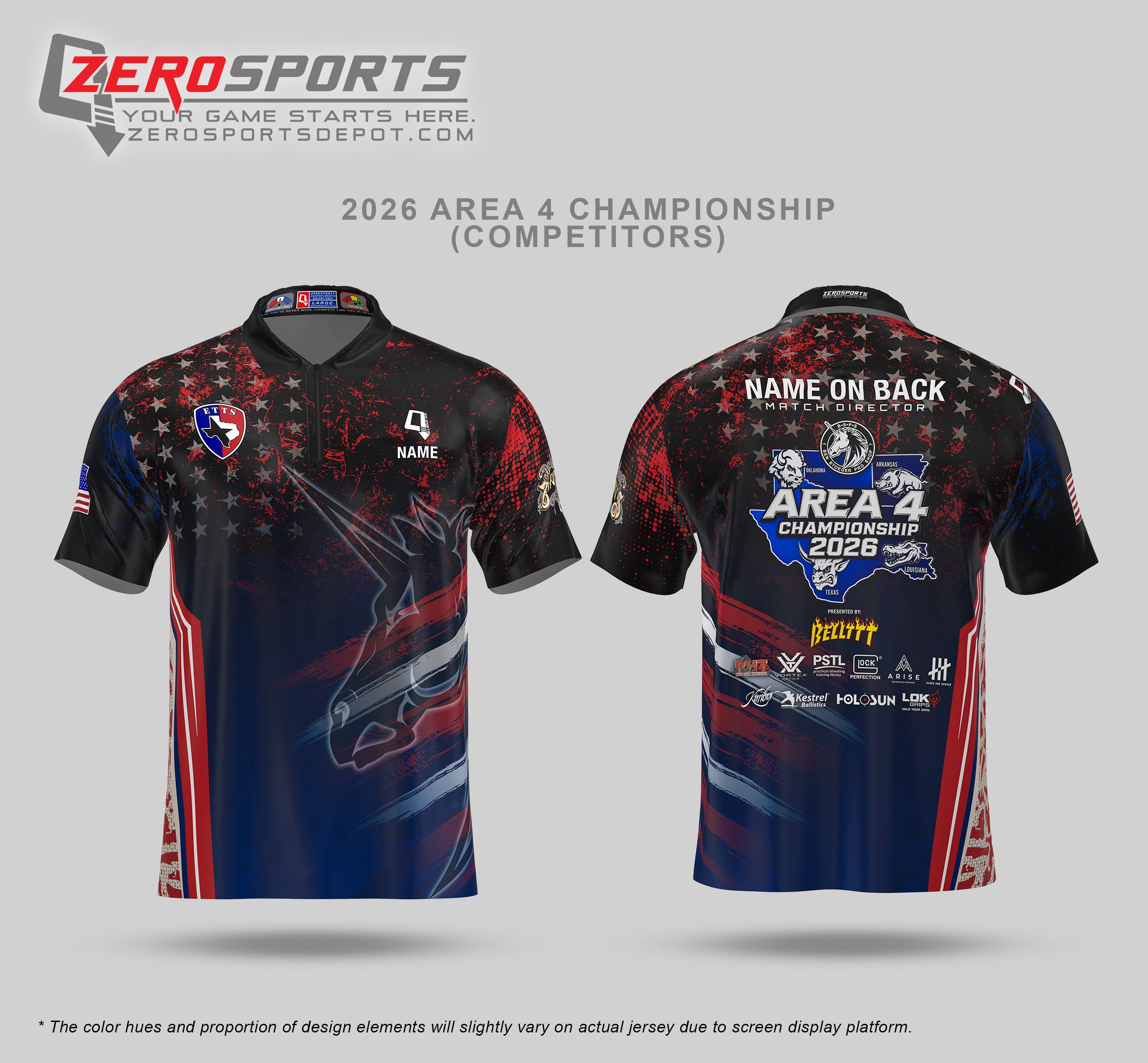 Ben Stoeger Pro Shop 2026 Area 4 Championship presented by BELT Match Jersey