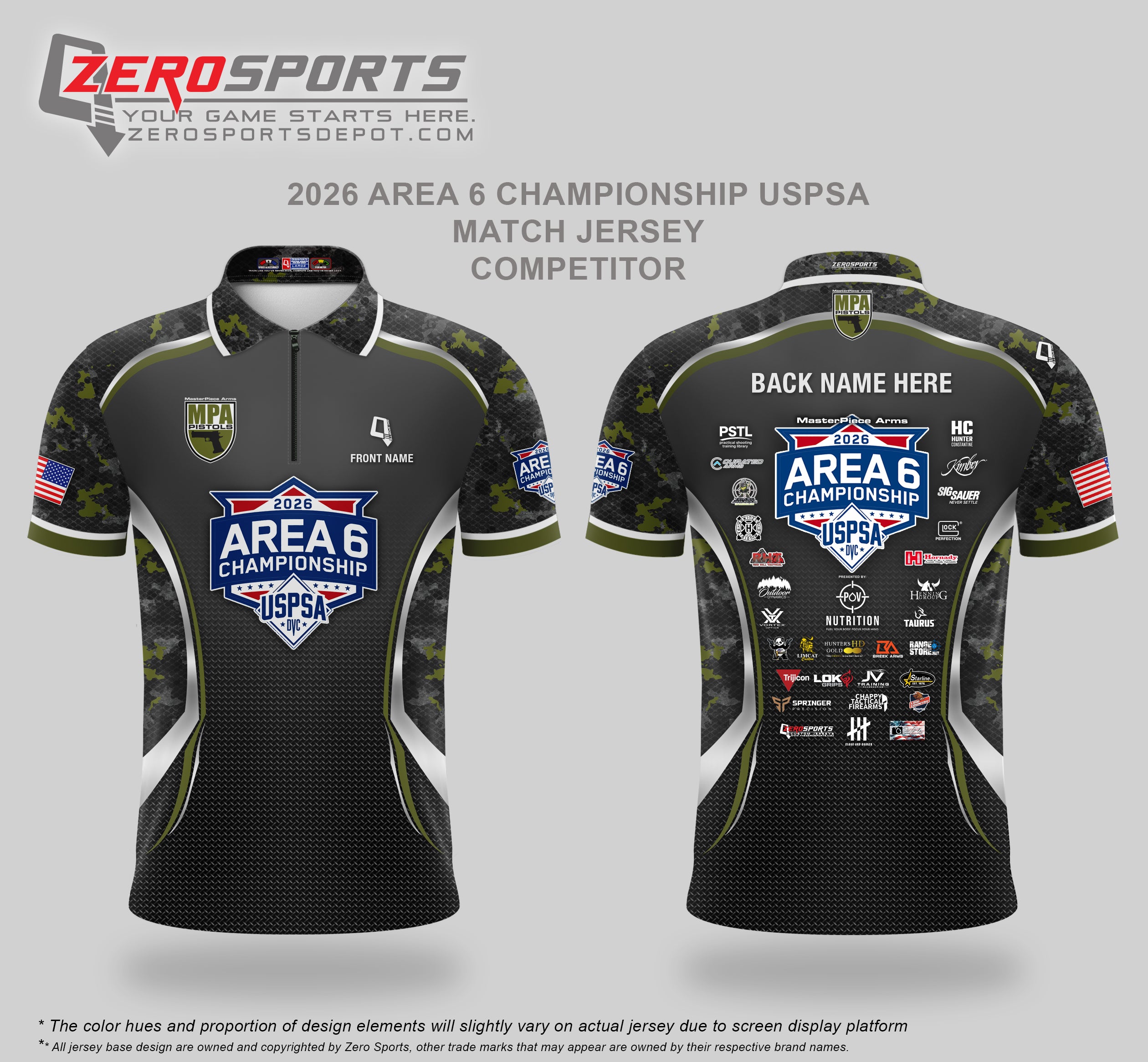 ポルテ　ユニフォーム6点セット Masterpiece Arms 2026 Area 6 Championship Match Jersey