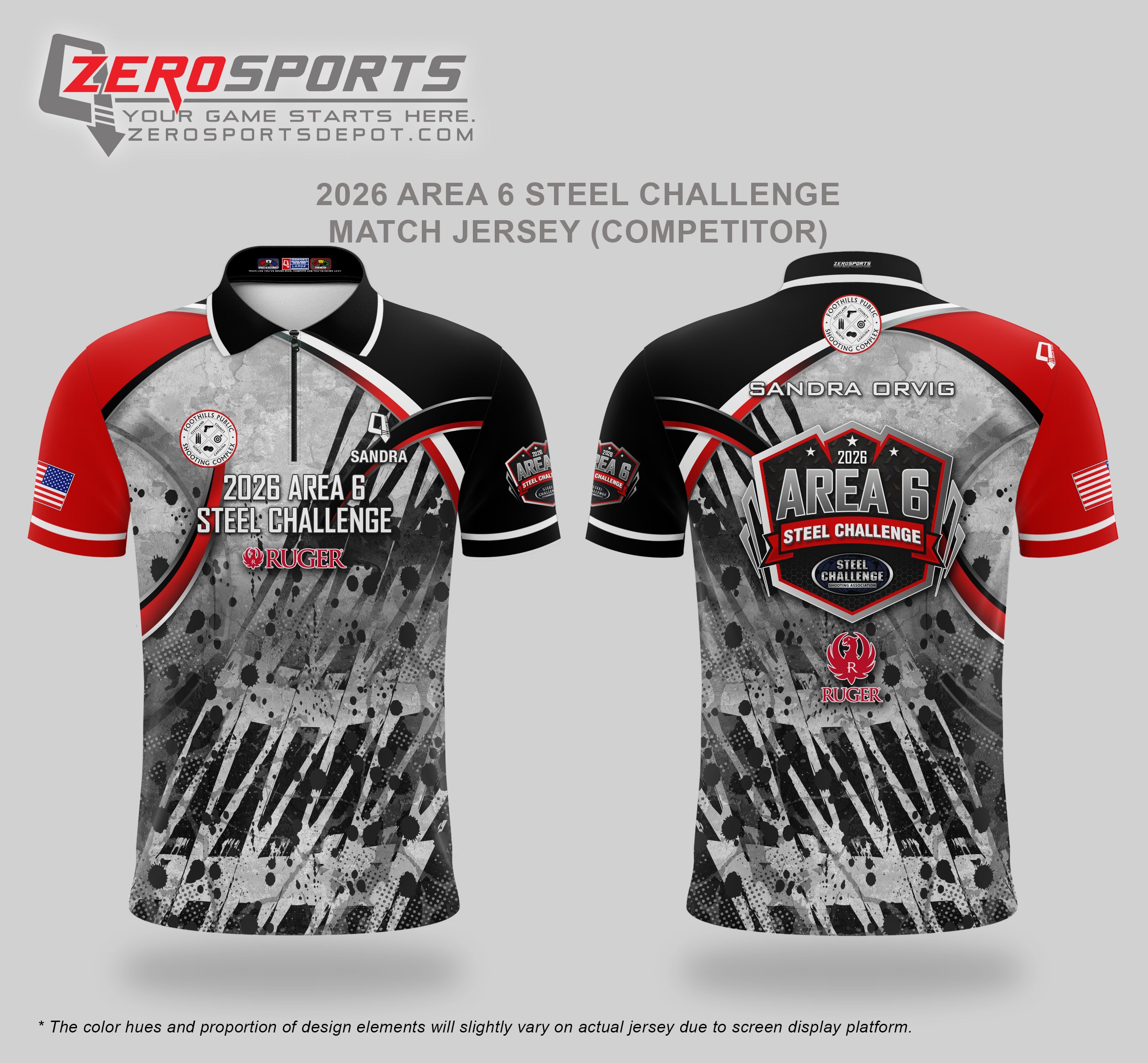 2026 Area 6 Steel Challenge Championship Match Jersey