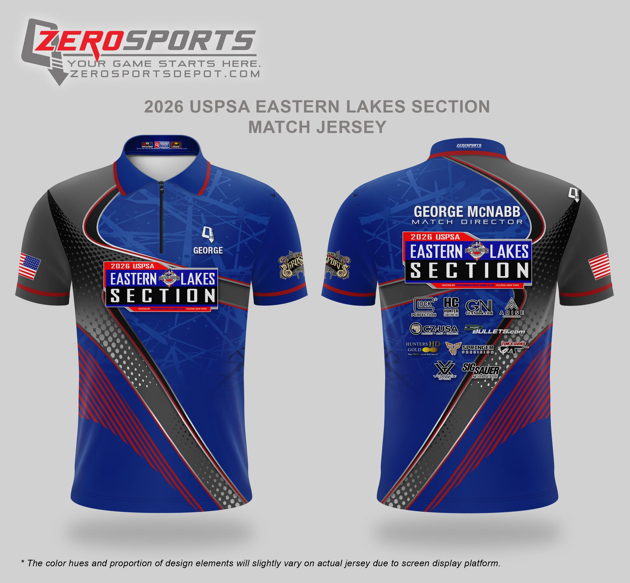 2026 Eastern Lakes Section Championship Match Jersey