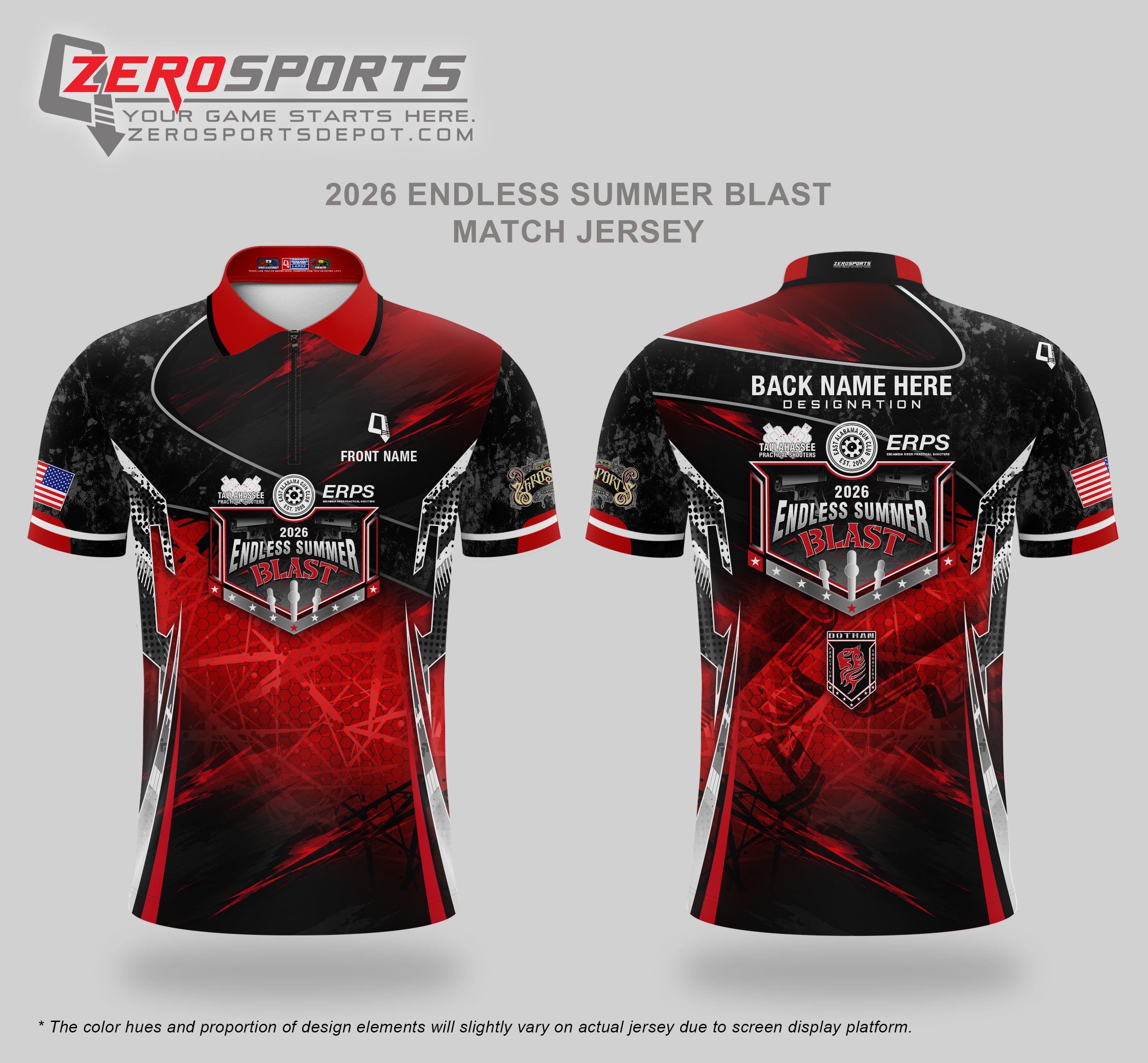 2026 Endless Summer Blast Match Jersey