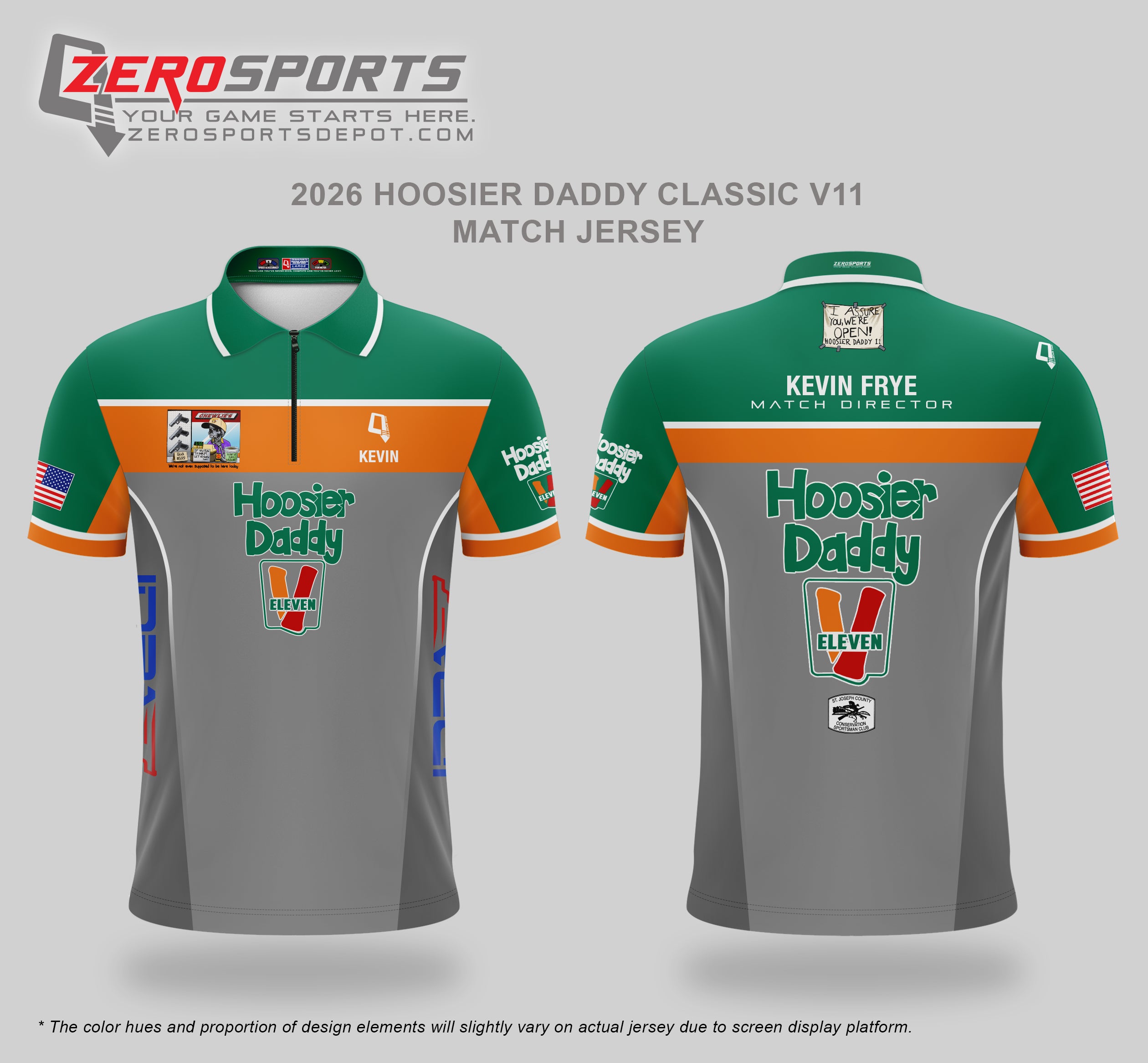 Hoosier Daddy Classic v11 Match Jersey