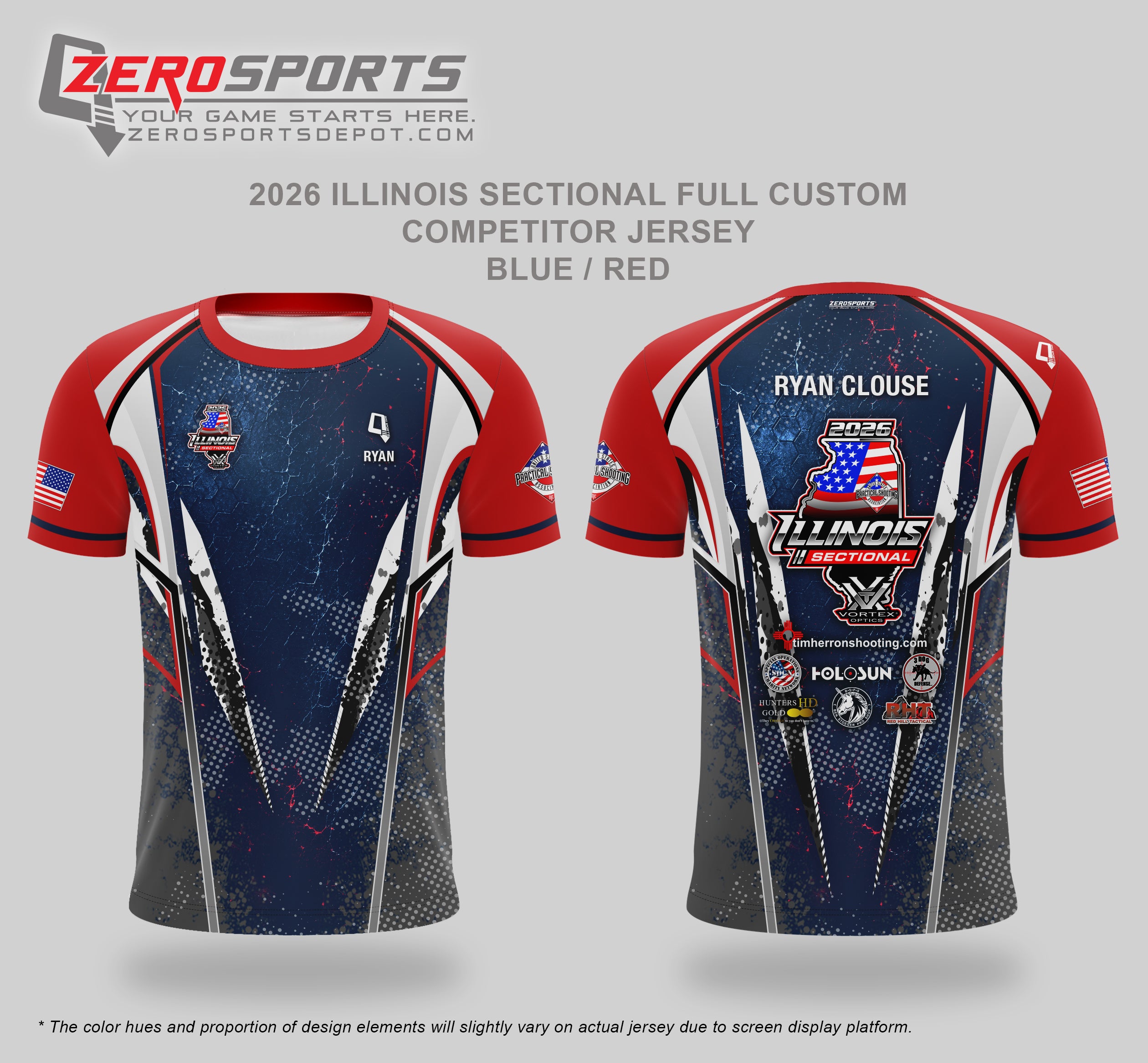 2026 Illinois USPSA Sectional Match Jersey