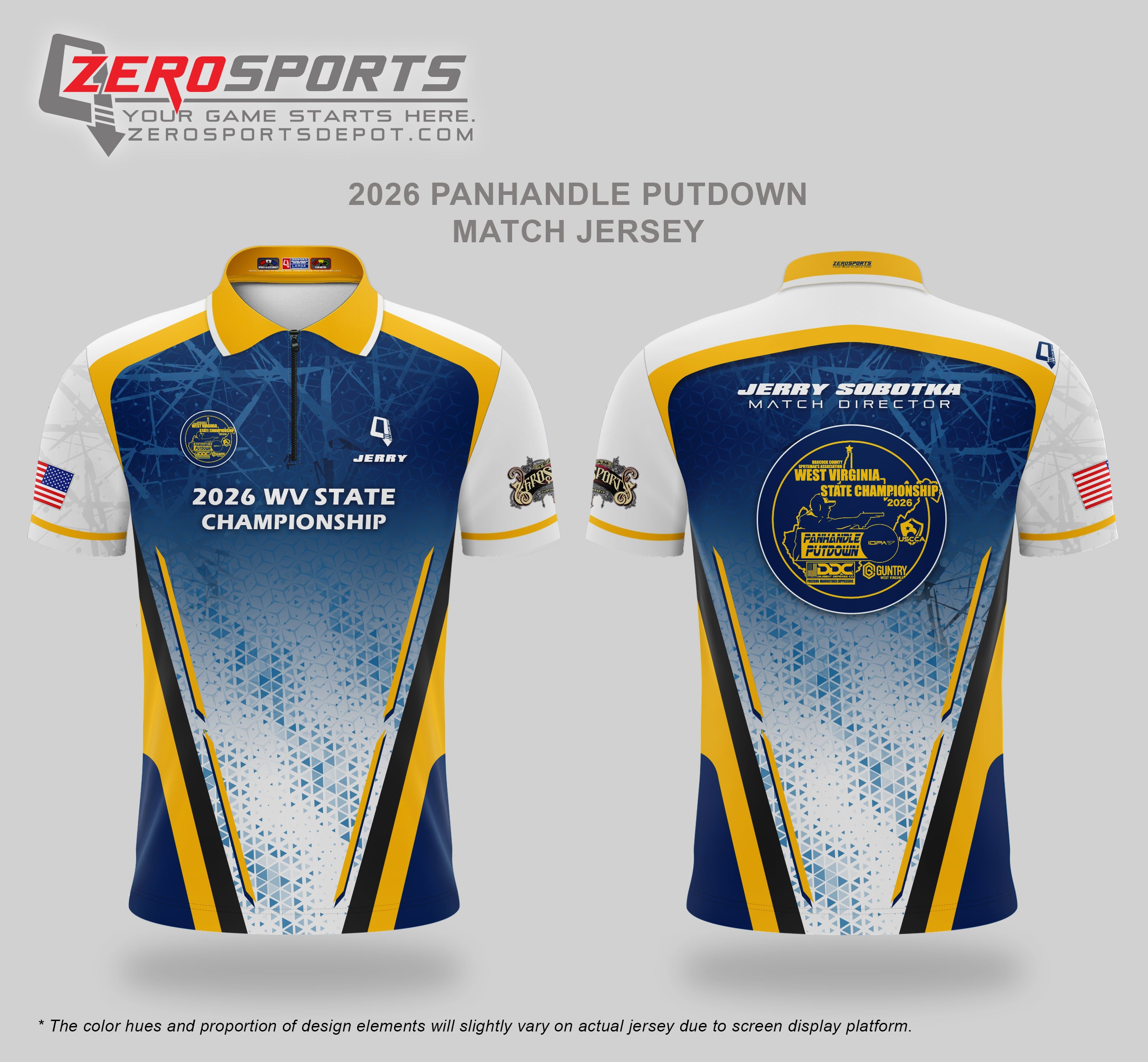2026 Panhandle Putdown - West Virginia IDPA Championship Match Jersey (Past Match)