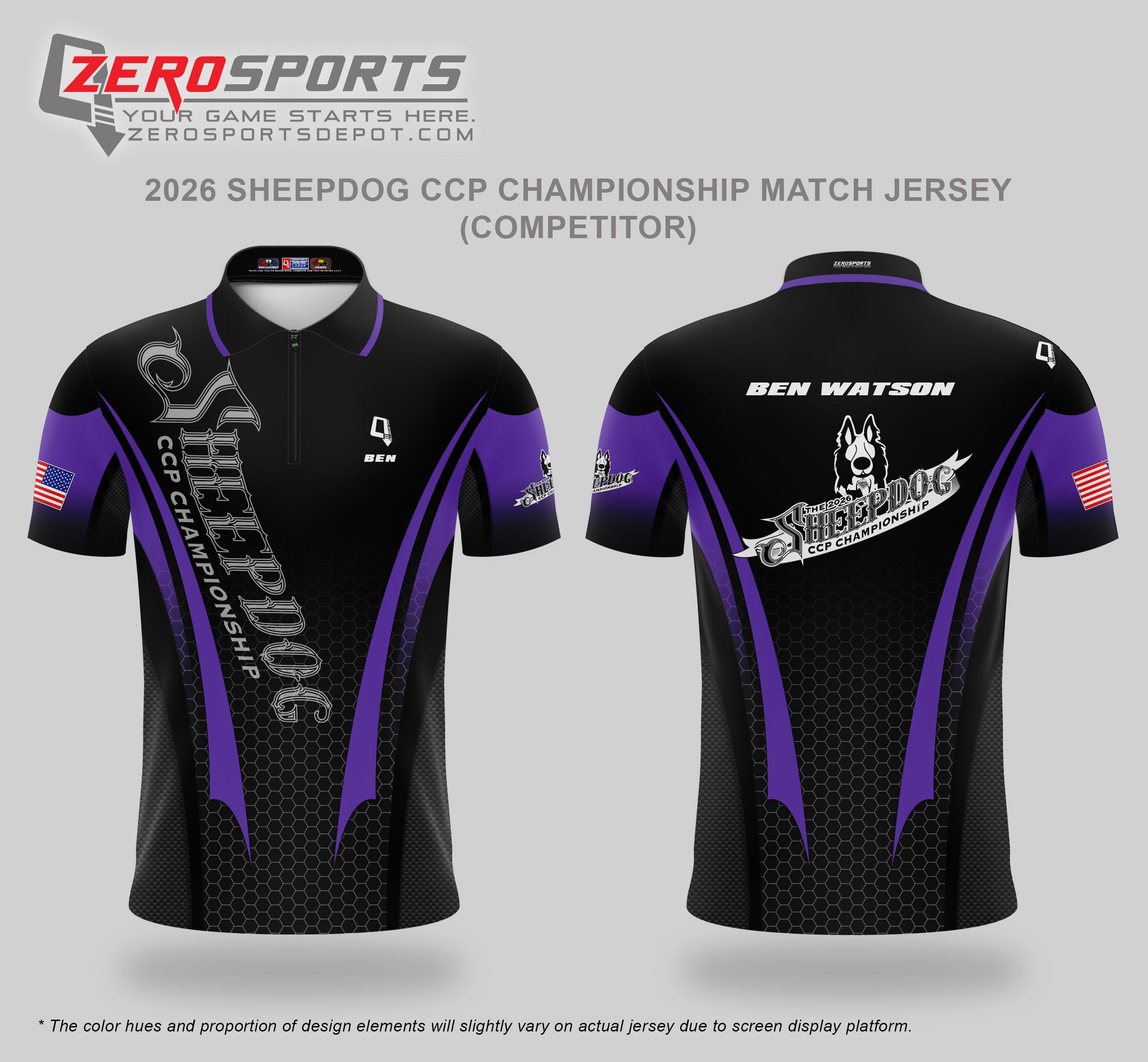 2026 Sheepdog CCP Championship Match Jersey