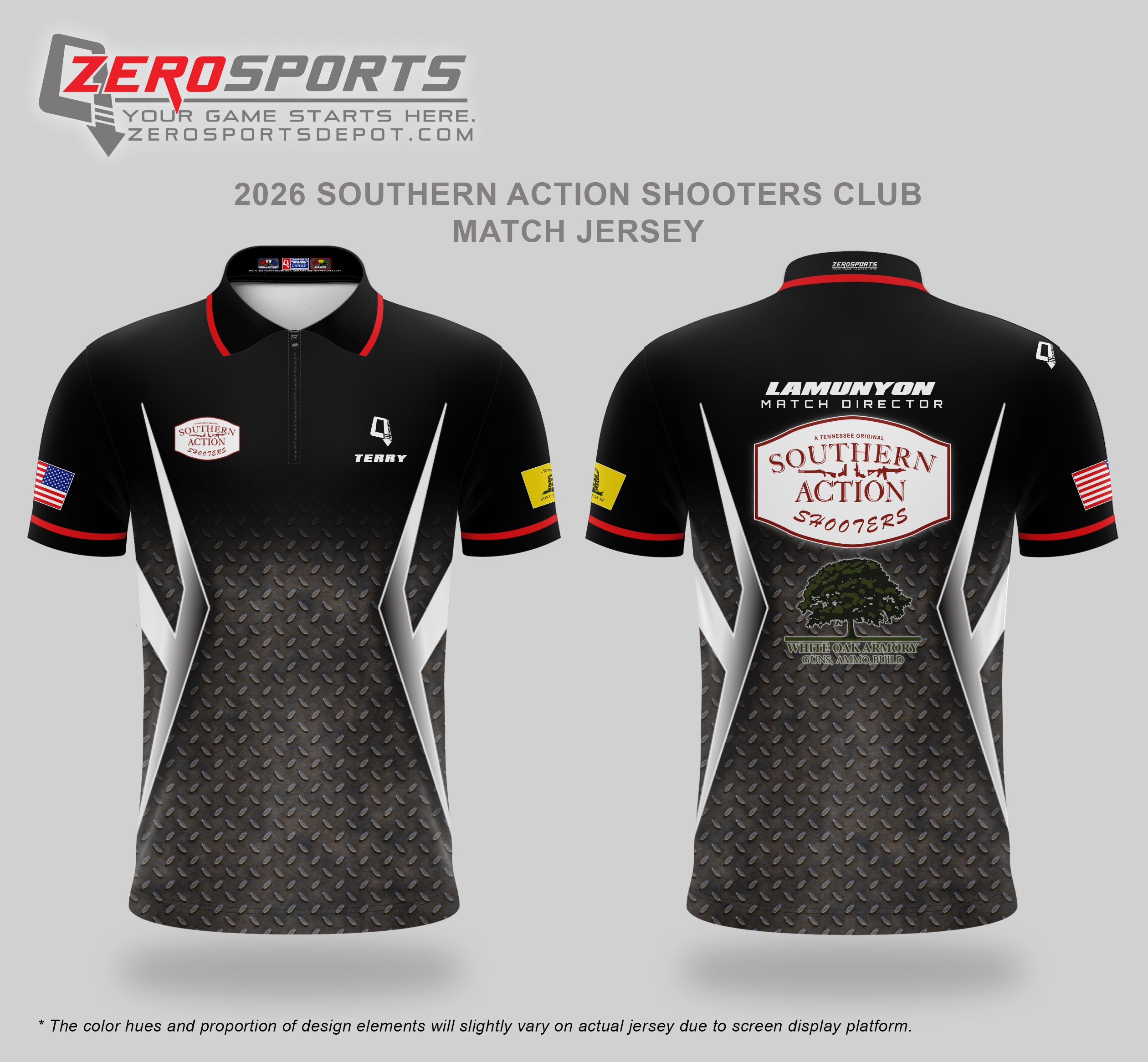 2026 Southern Action Shooters Club Jersey (D045)