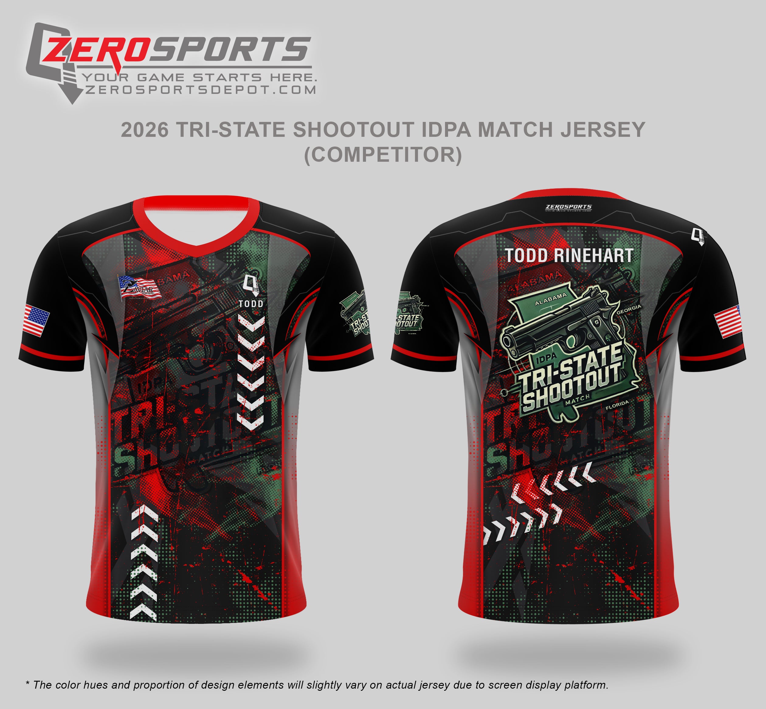 2026 Tri-State Shootout Match Jersey (Past Match)