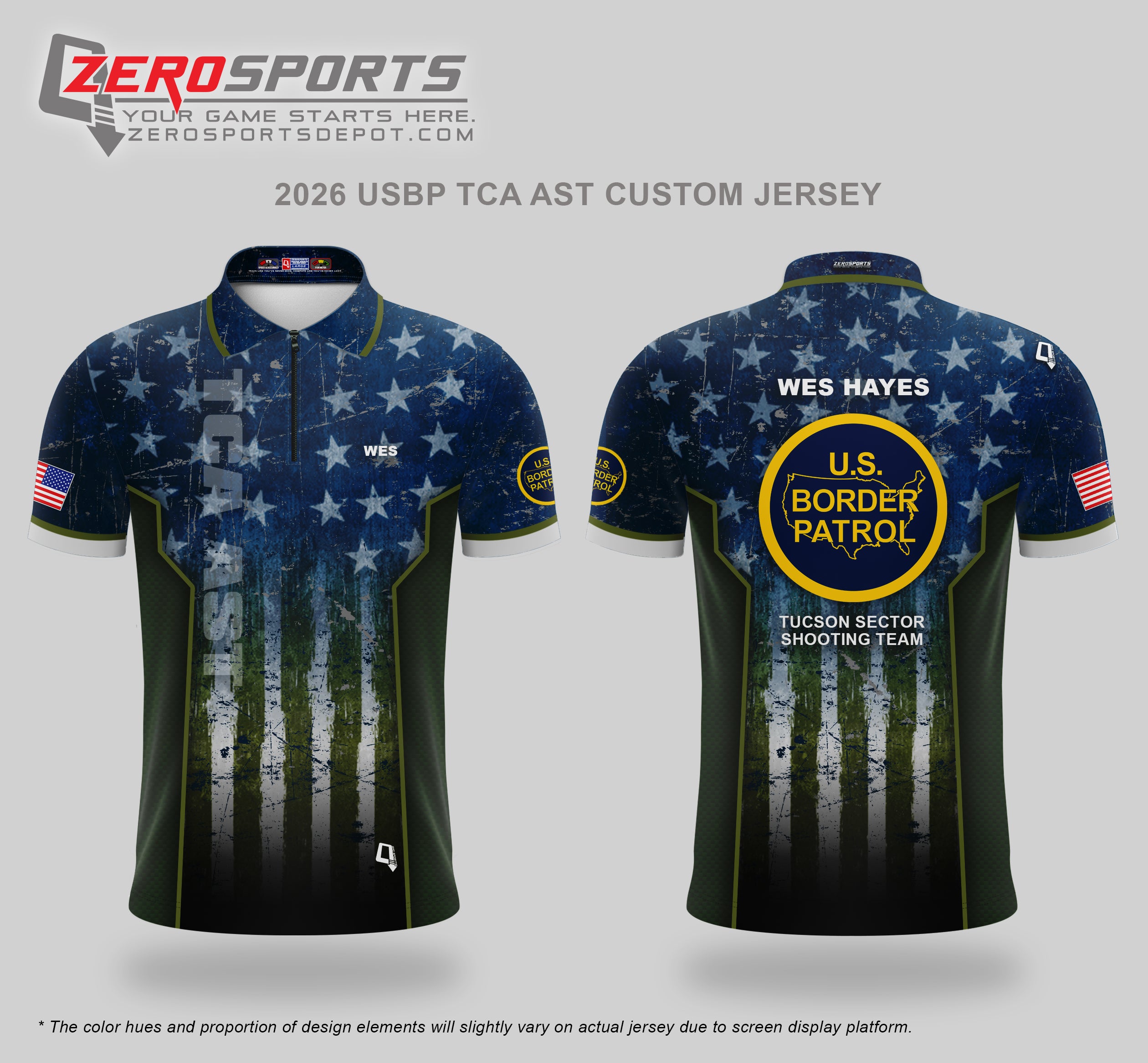 2026 USBP TCA AST Shooting Team Jersey