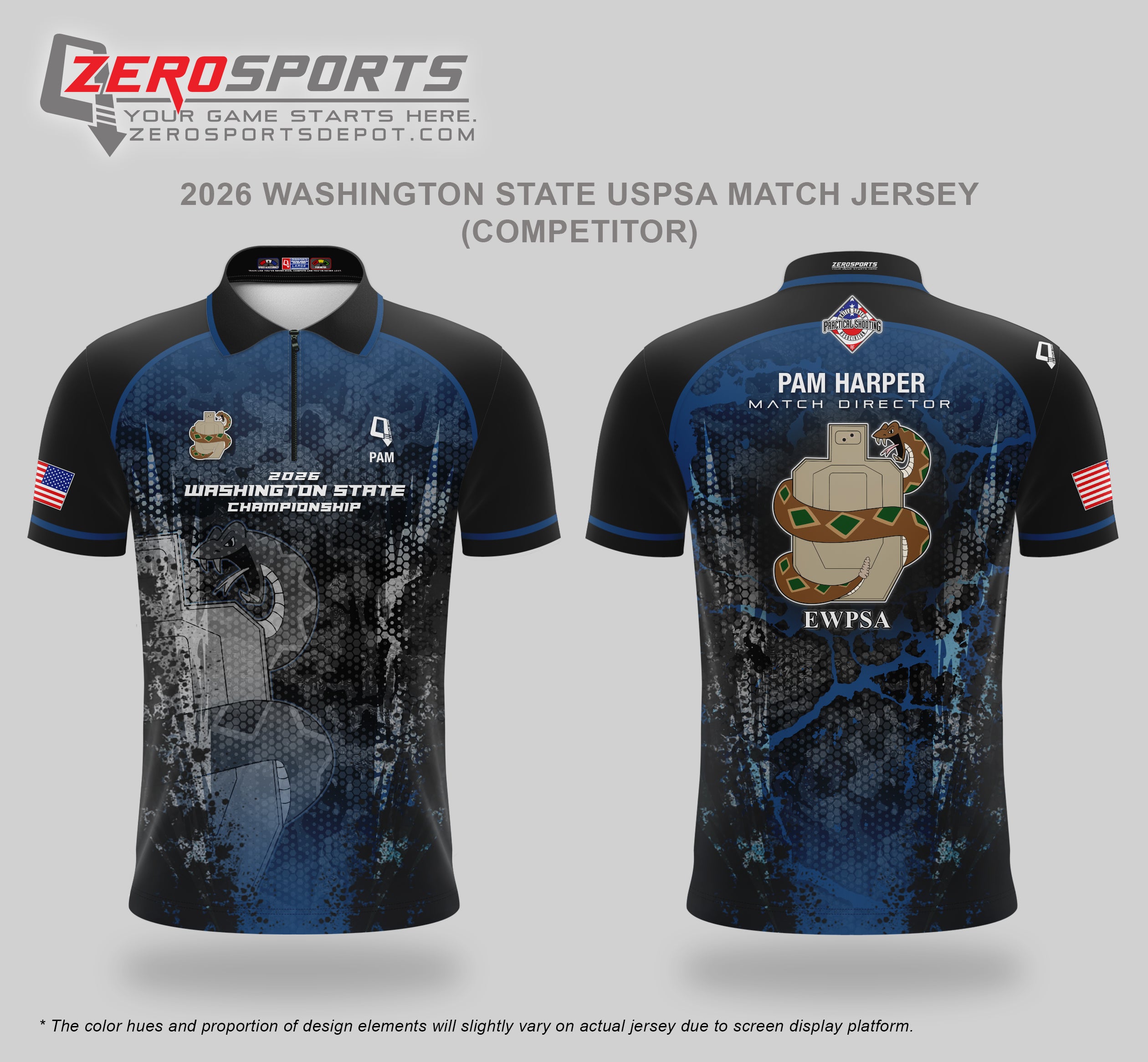 2026 Washington State USPSA Championship Match Jersey
