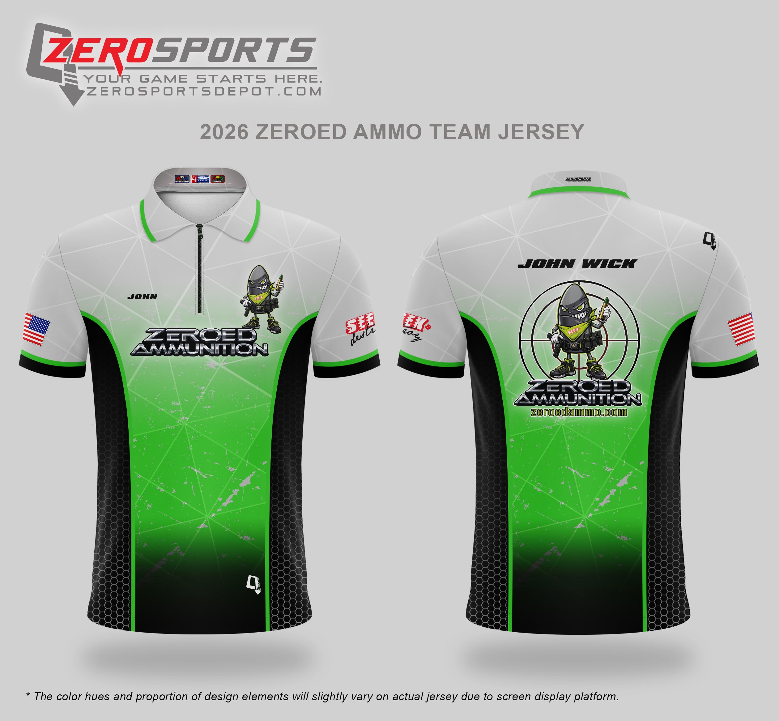 2026 Zeroed Ammo Team Jersey
