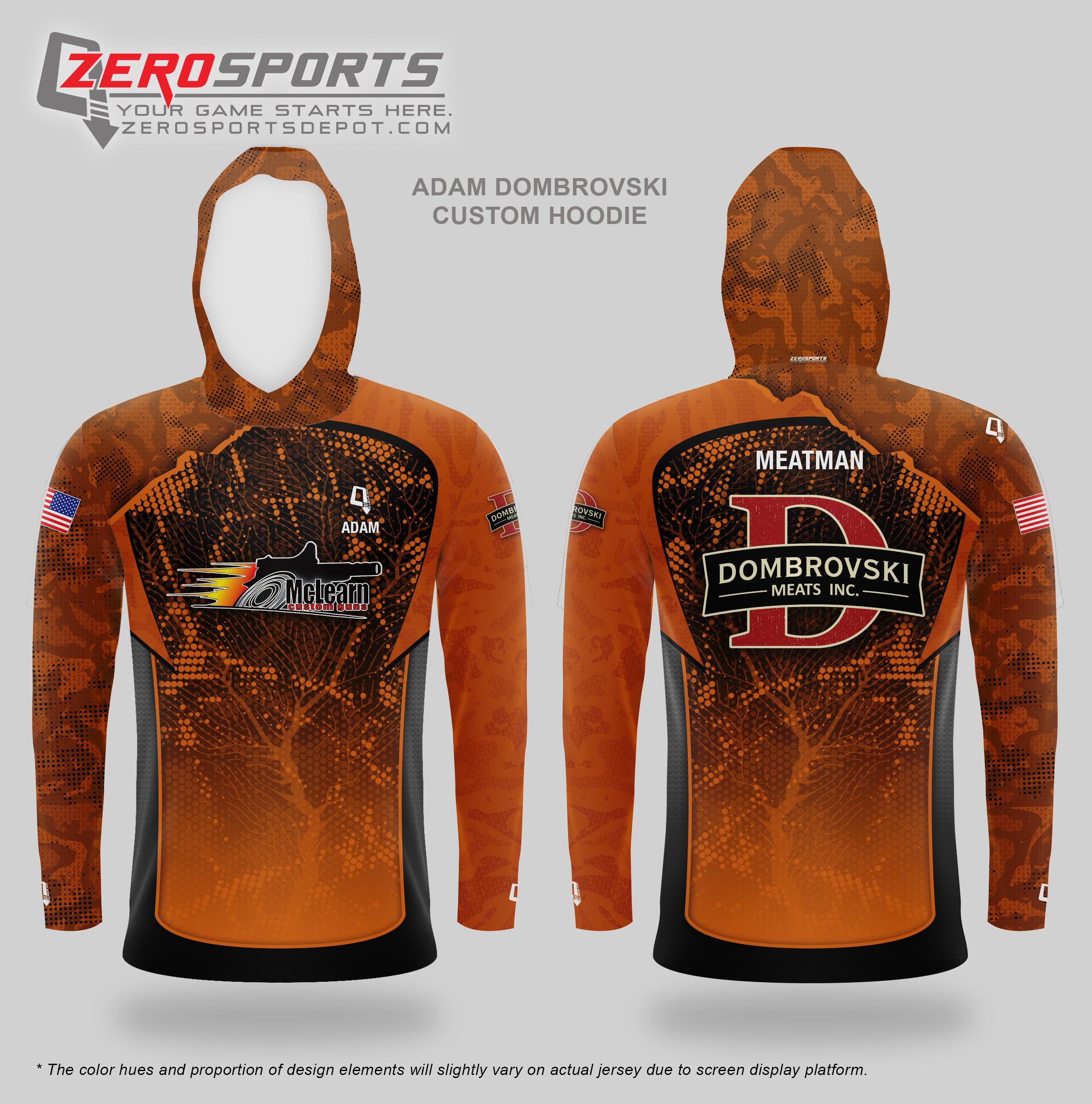 A. Dombrovski Custom Hoodie