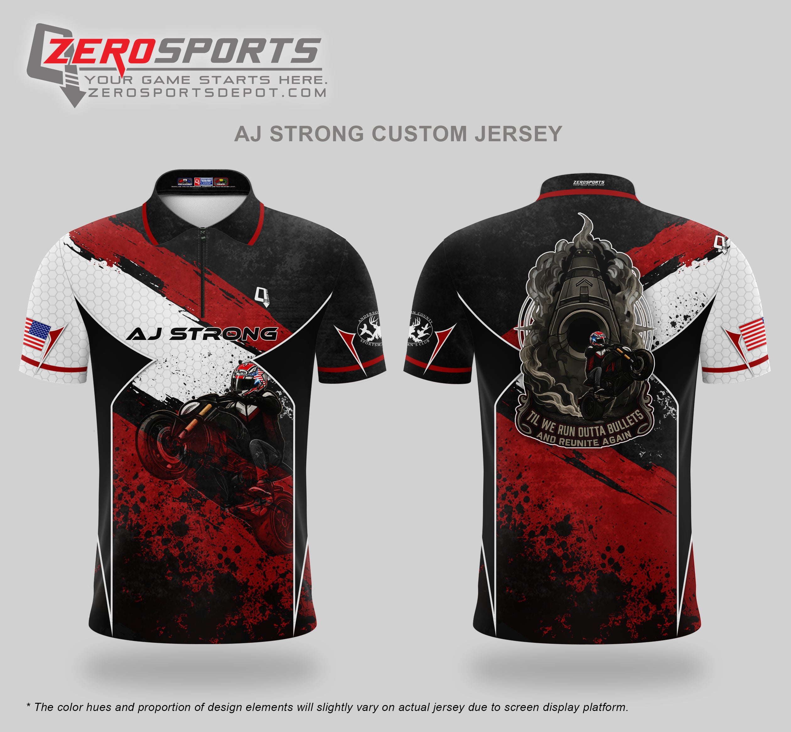 AJ Strong Memorial Jersey