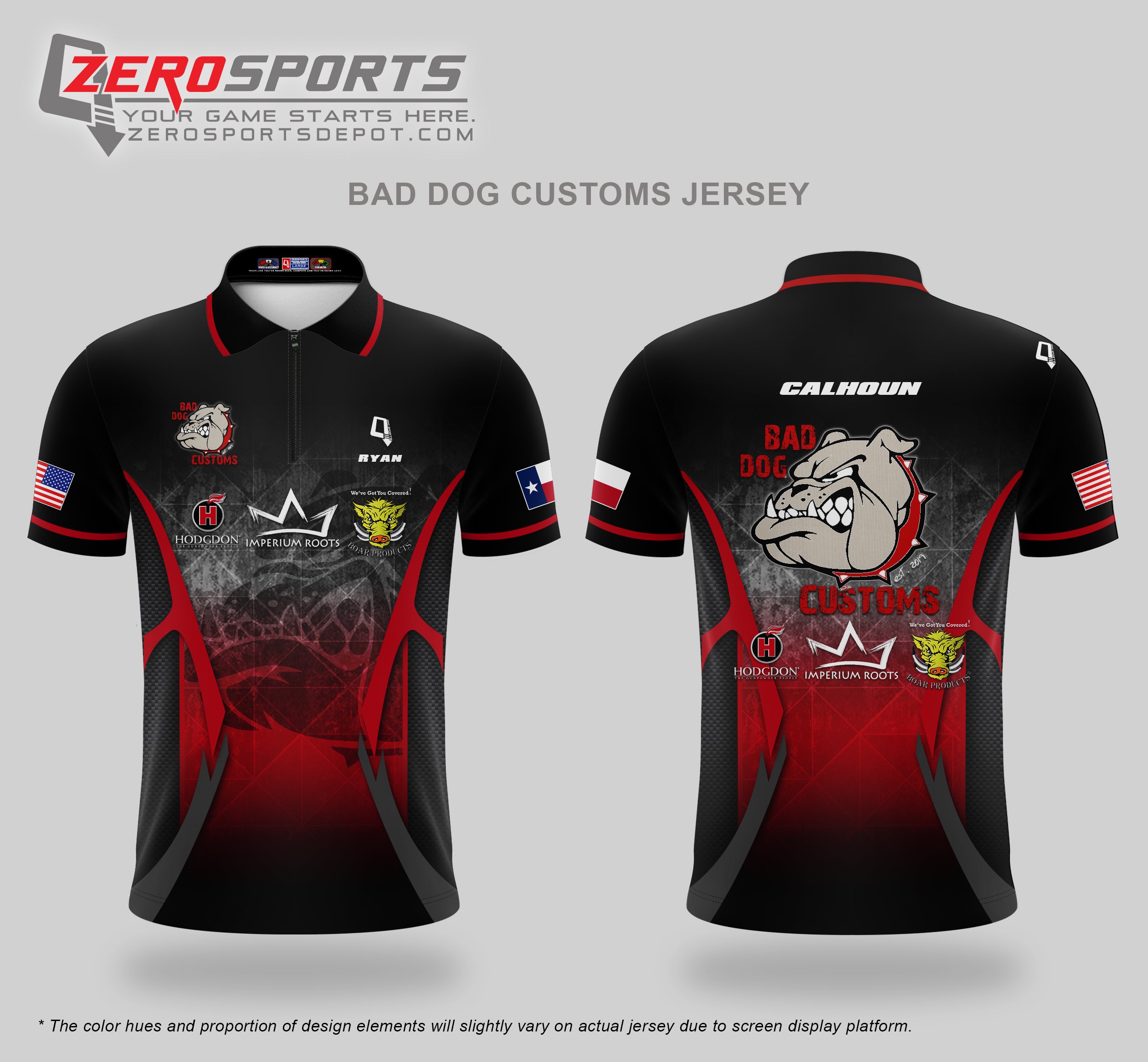 Bad Dog Customs Jersey