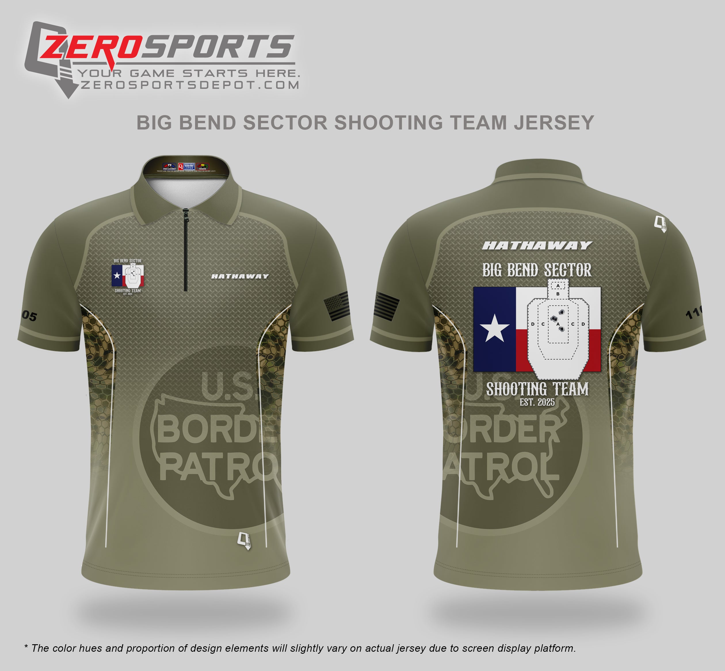 Big Bend Sector Shooting Team Jersey